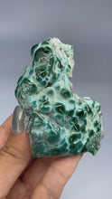 Load and play video in Gallery viewer, Semi-Polished Chrysocolla on Matrix B
