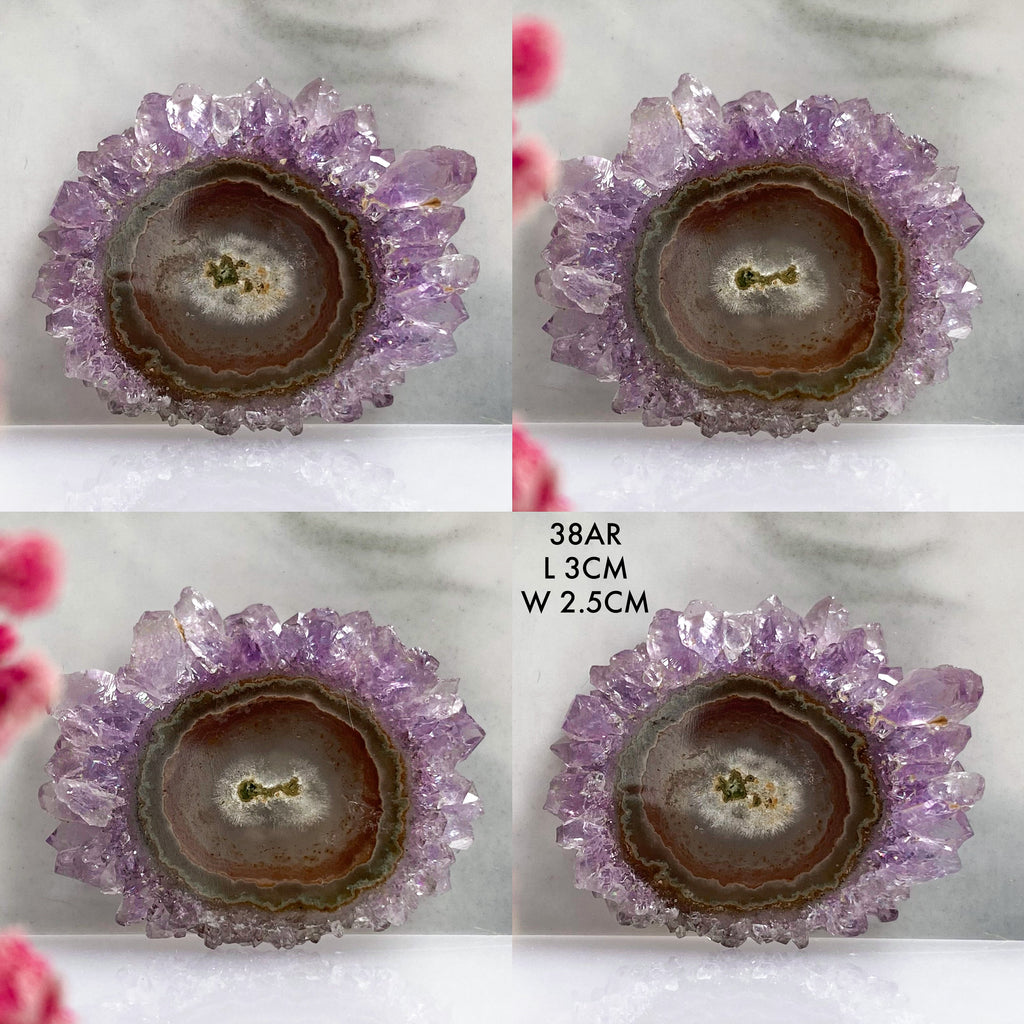Amethyst Stalactite Slices