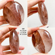 Load image into Gallery viewer, Polished Fire Quartz Palmstones
