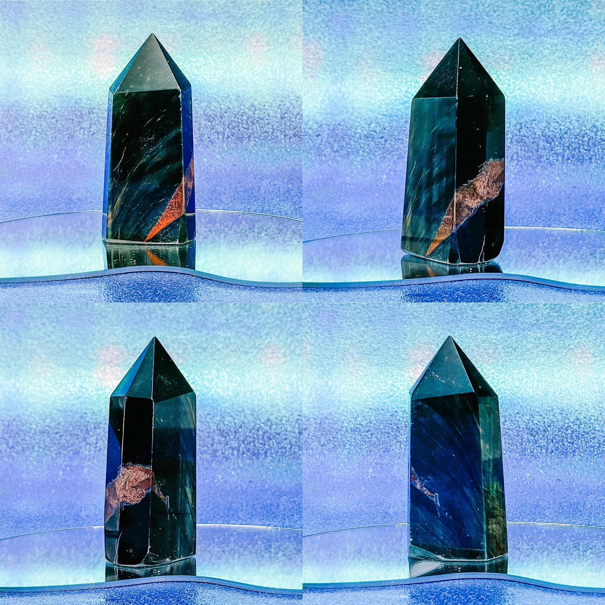 Blue Tiger Eye Towers