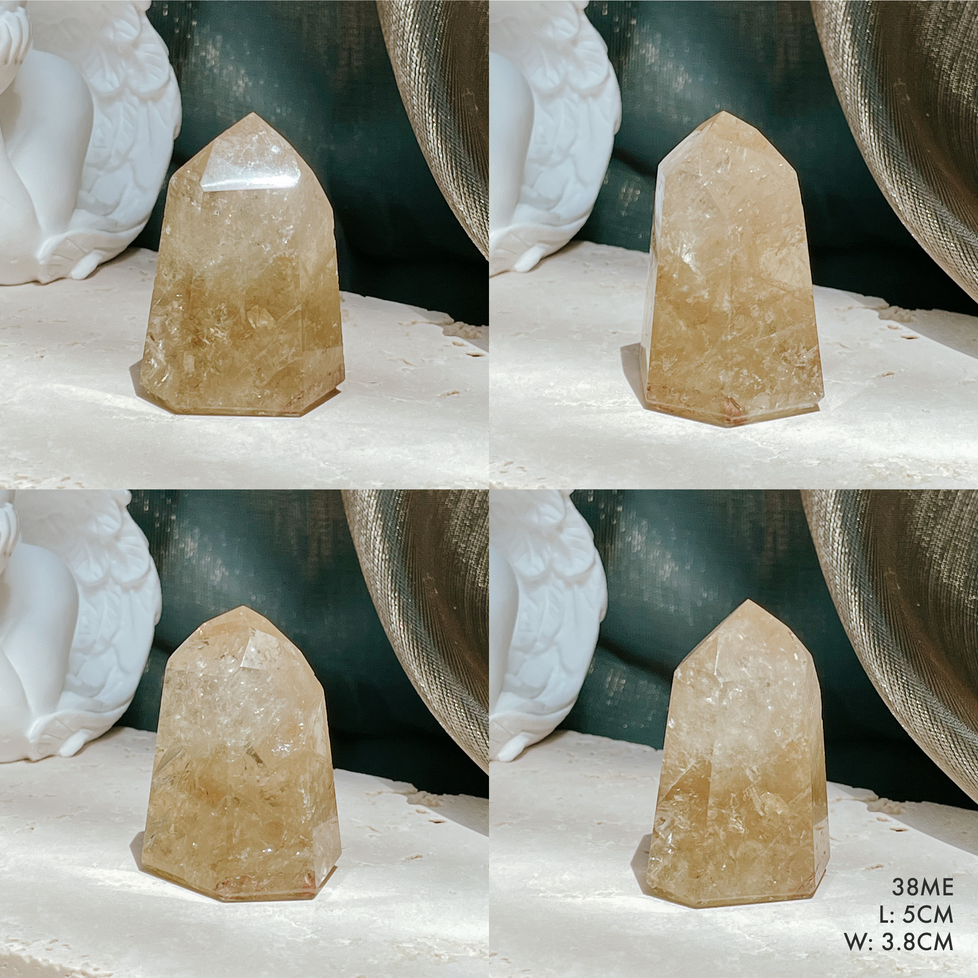 Citrine Towers from Brazil