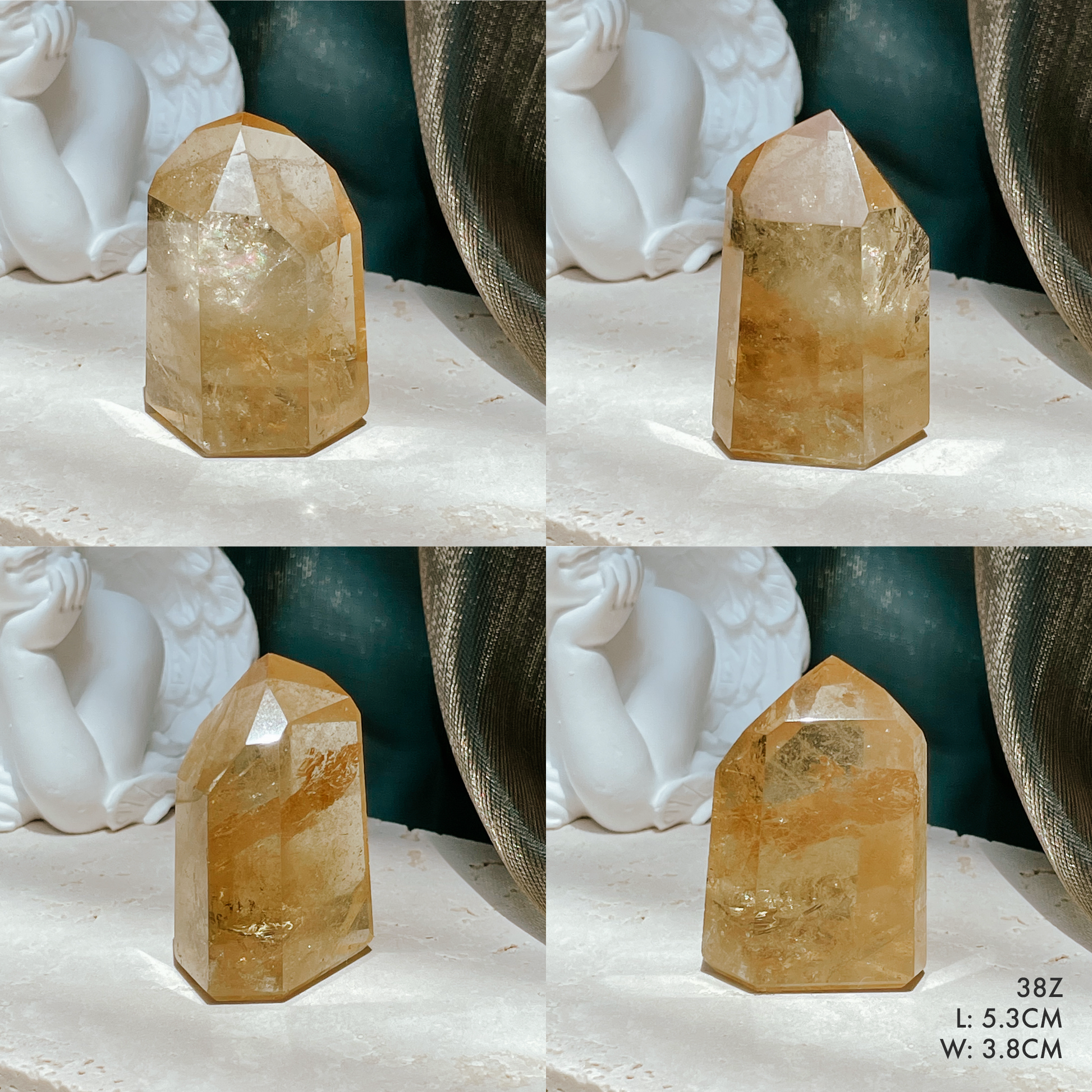 Citrine Towers from Brazil