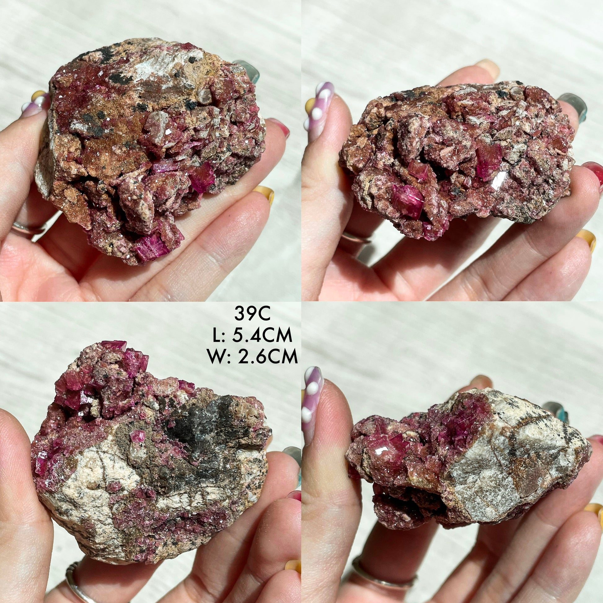 Druzy Cobaltoan Calcite