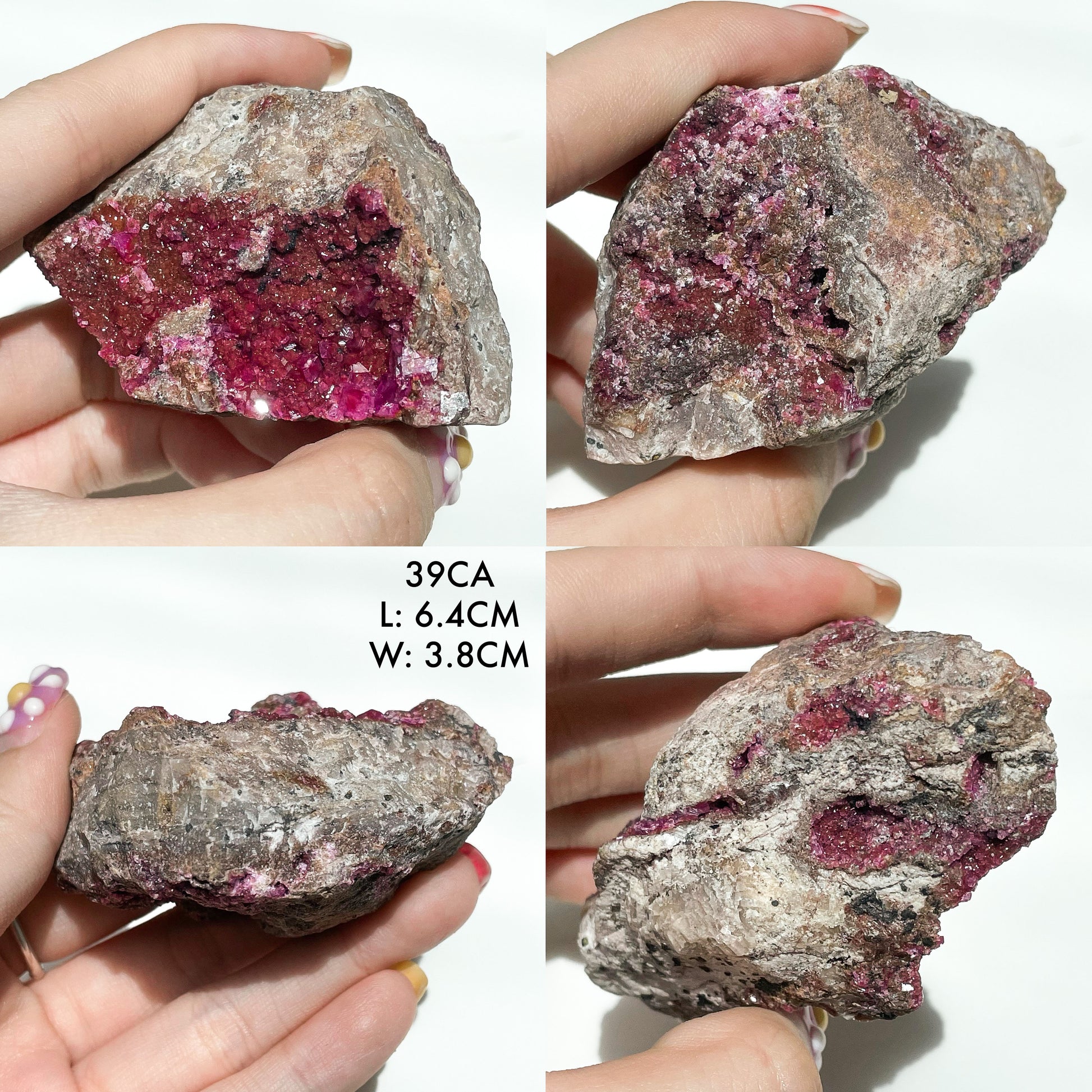 Druzy Cobaltoan Calcite