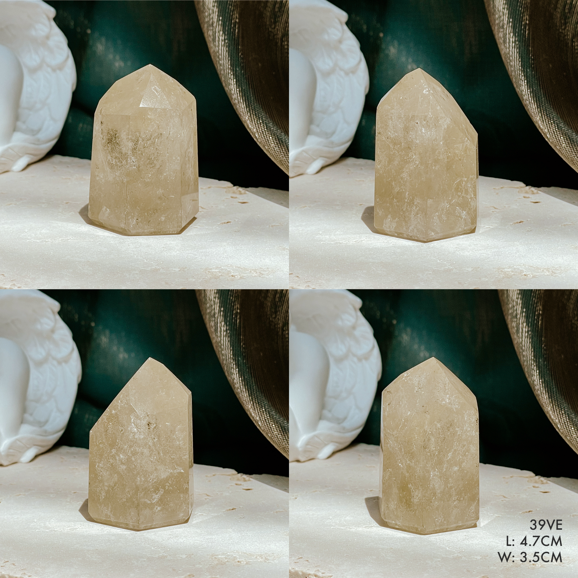 Citrine Towers from Brazil