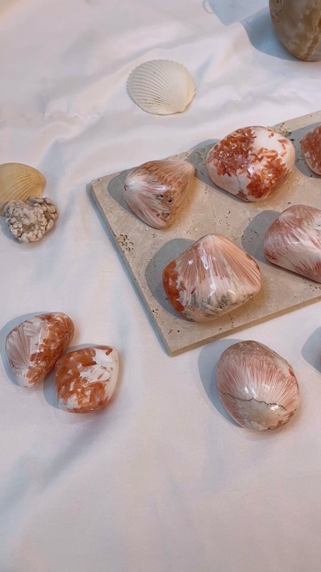 Pink Scolecite Tumbles