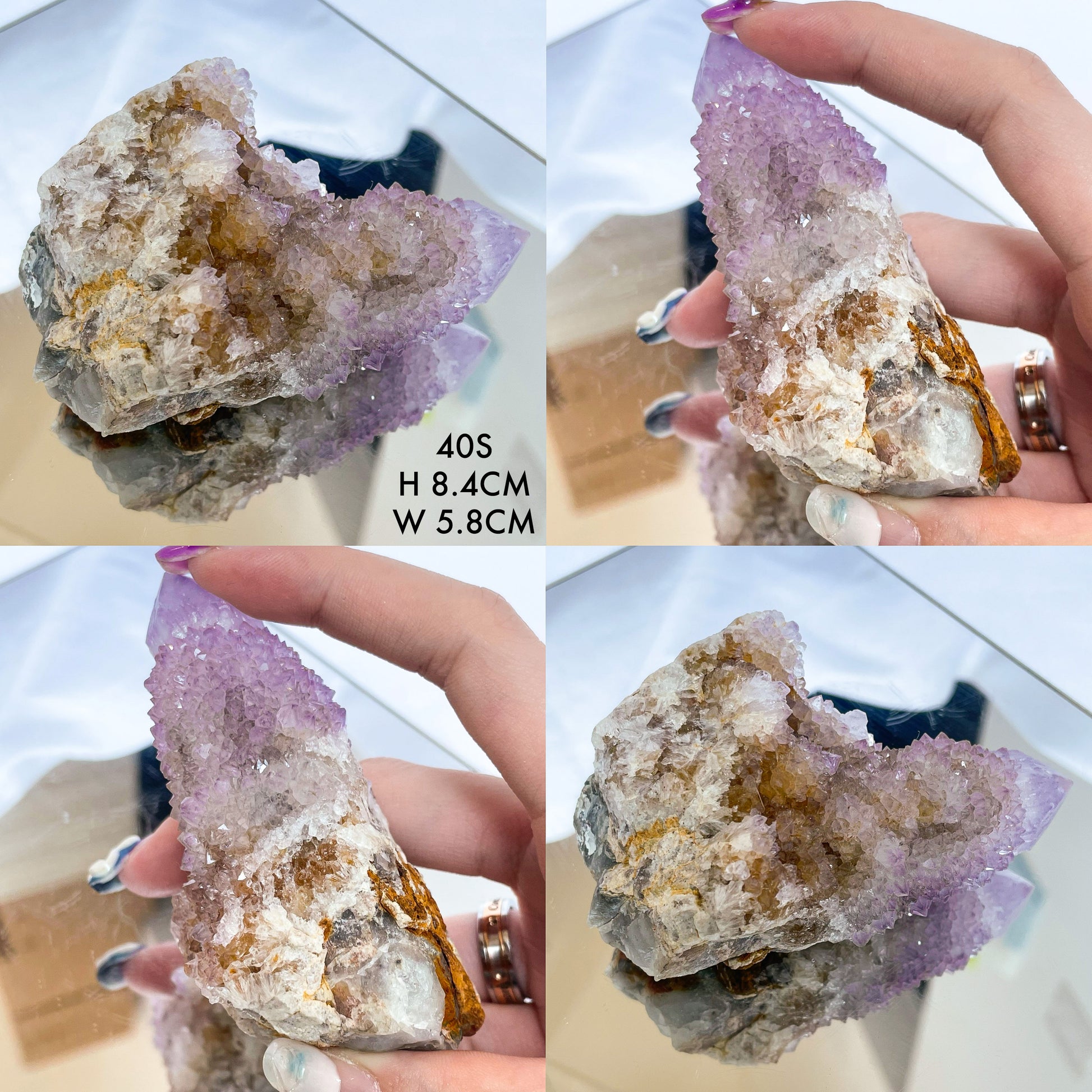 Spirit Quartz Amethyst
