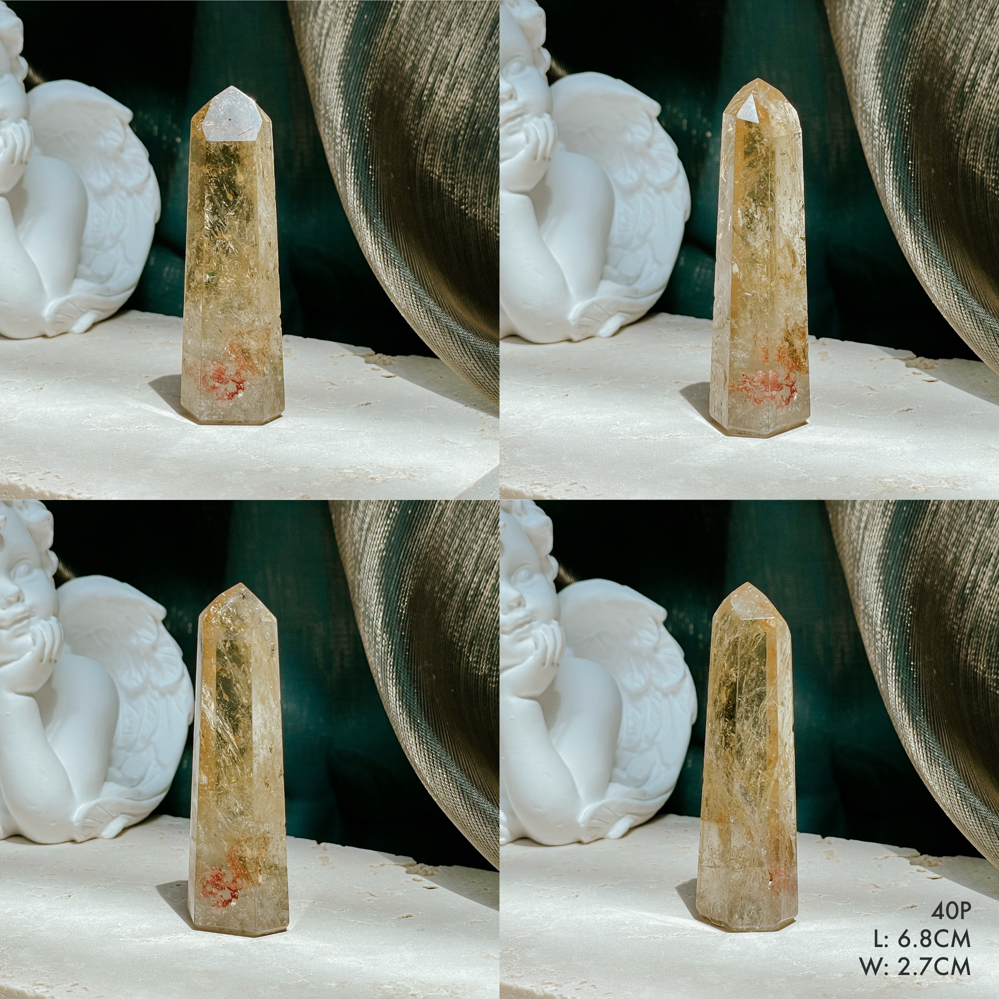 Citrine Towers from Brazil