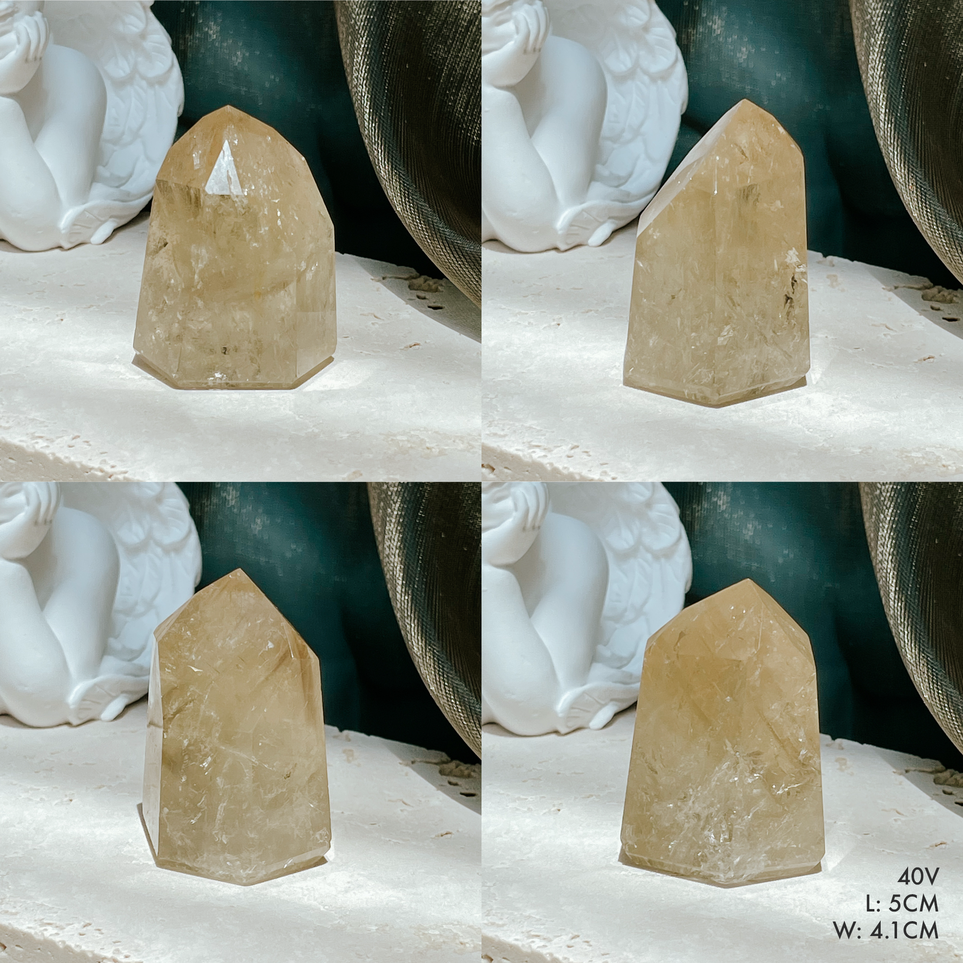 Citrine Towers from Brazil