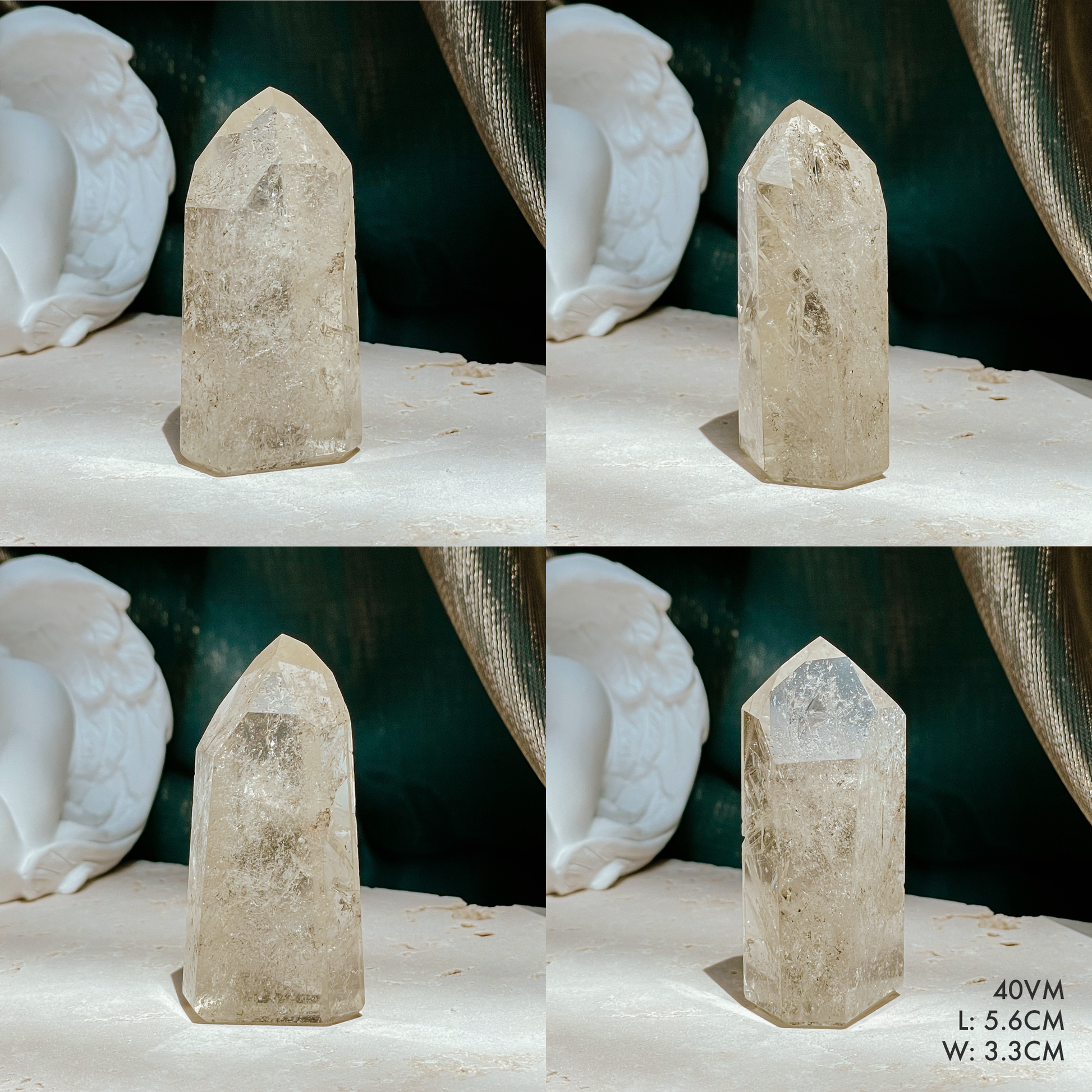 Citrine Towers from Brazil