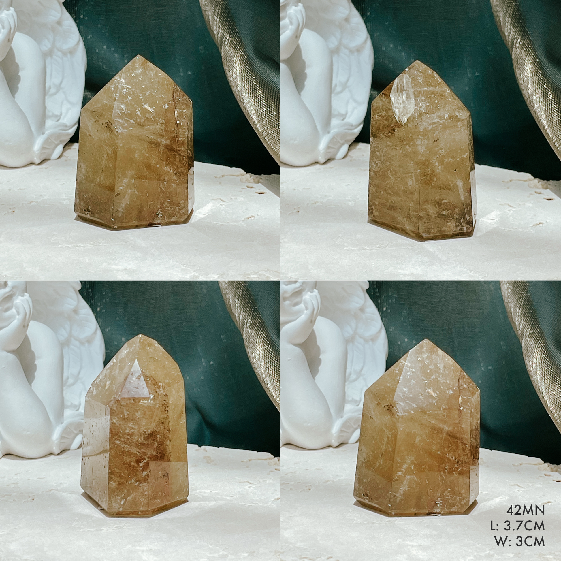 Citrine Towers from Brazil