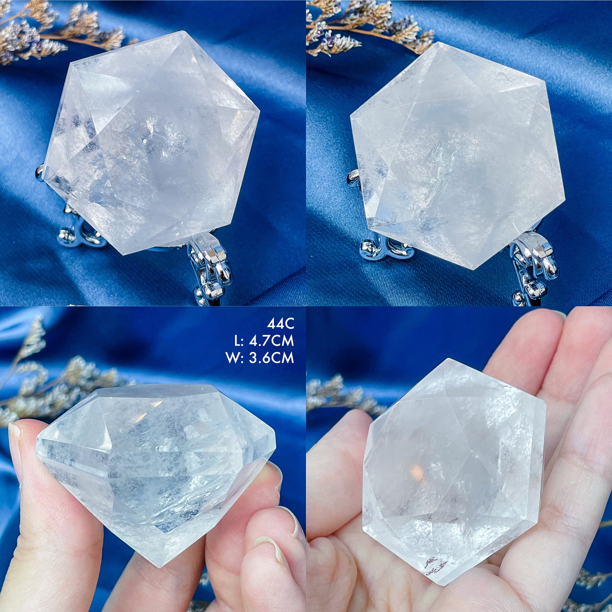 Clear Quartz Diamond