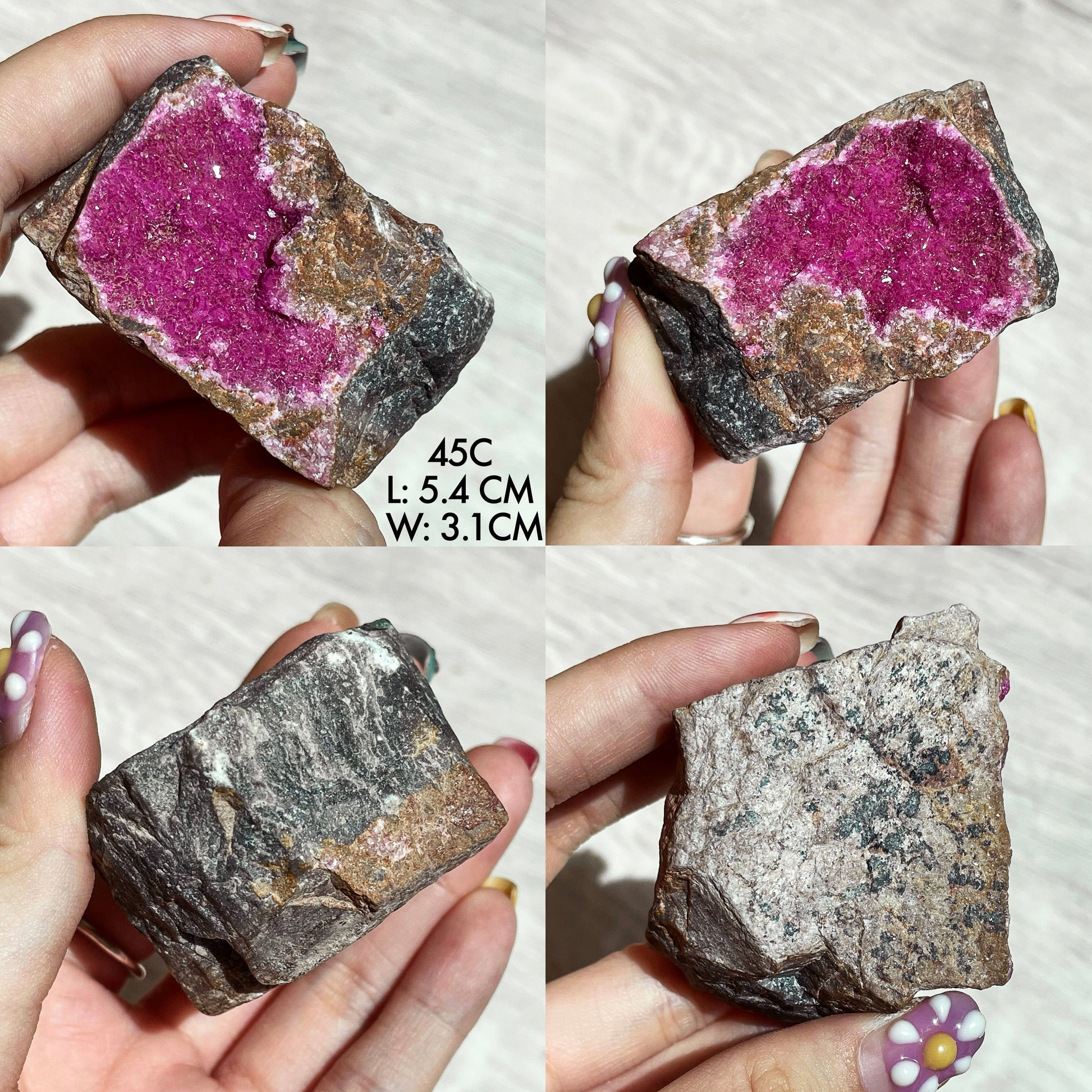 Druzy Cobaltoan Calcite