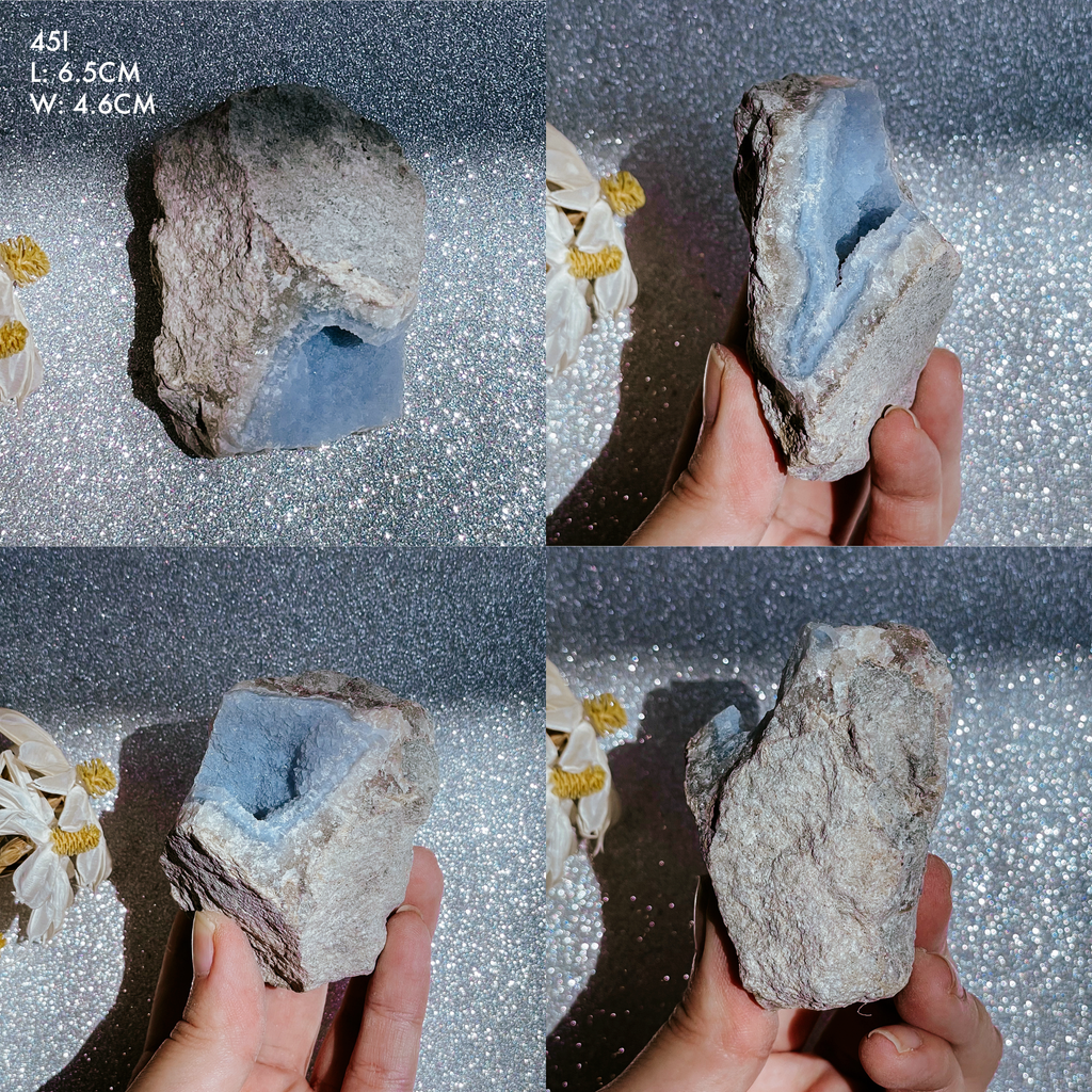 Blue Lace Agate Geodes