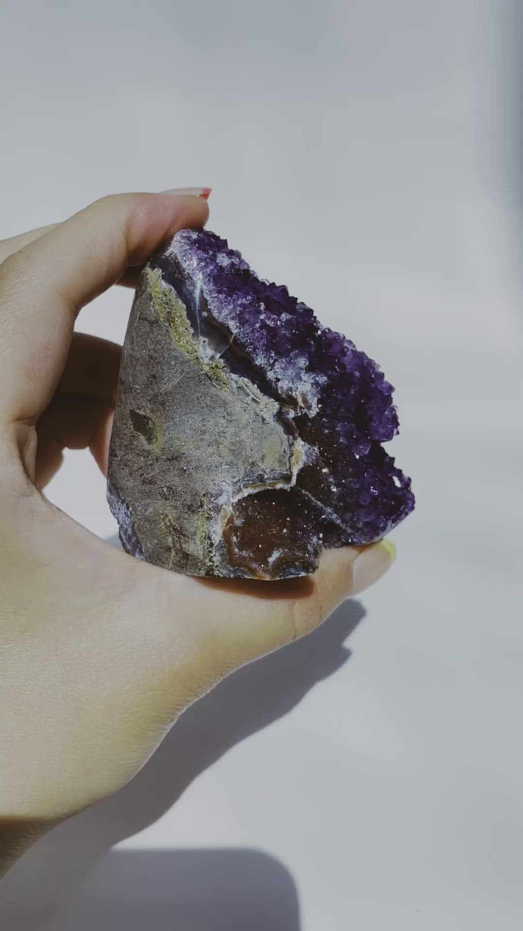 Amethyst Cutbase from Brazil