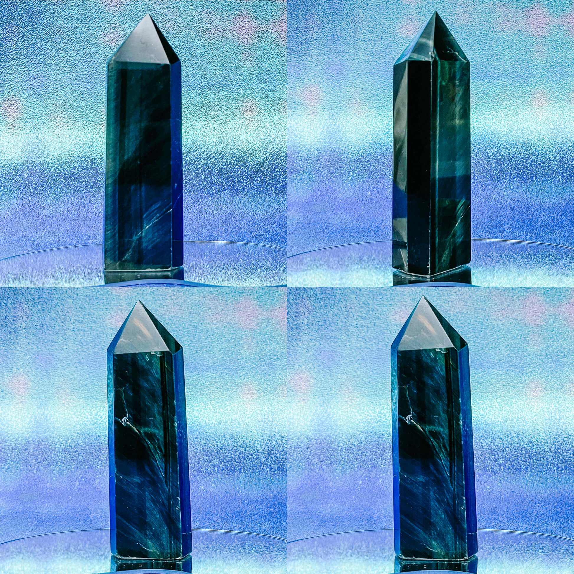 Blue Tiger Eye Towers