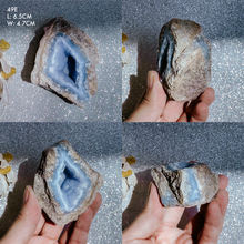 将图片加载到图库查看器，Blue Lace Agate Geodes
