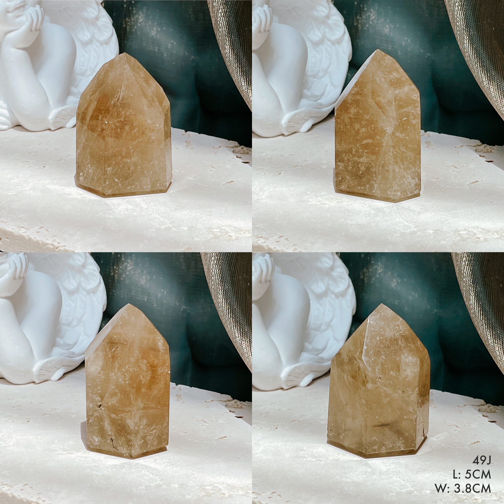 Citrine Towers from Brazil