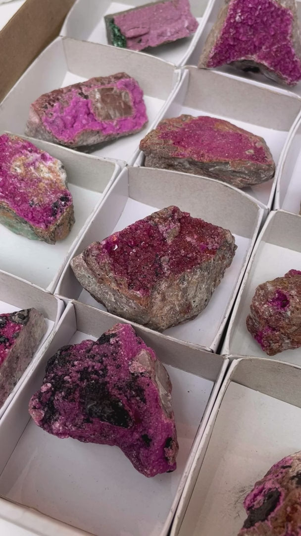 Druzy Cobaltoan Calcite