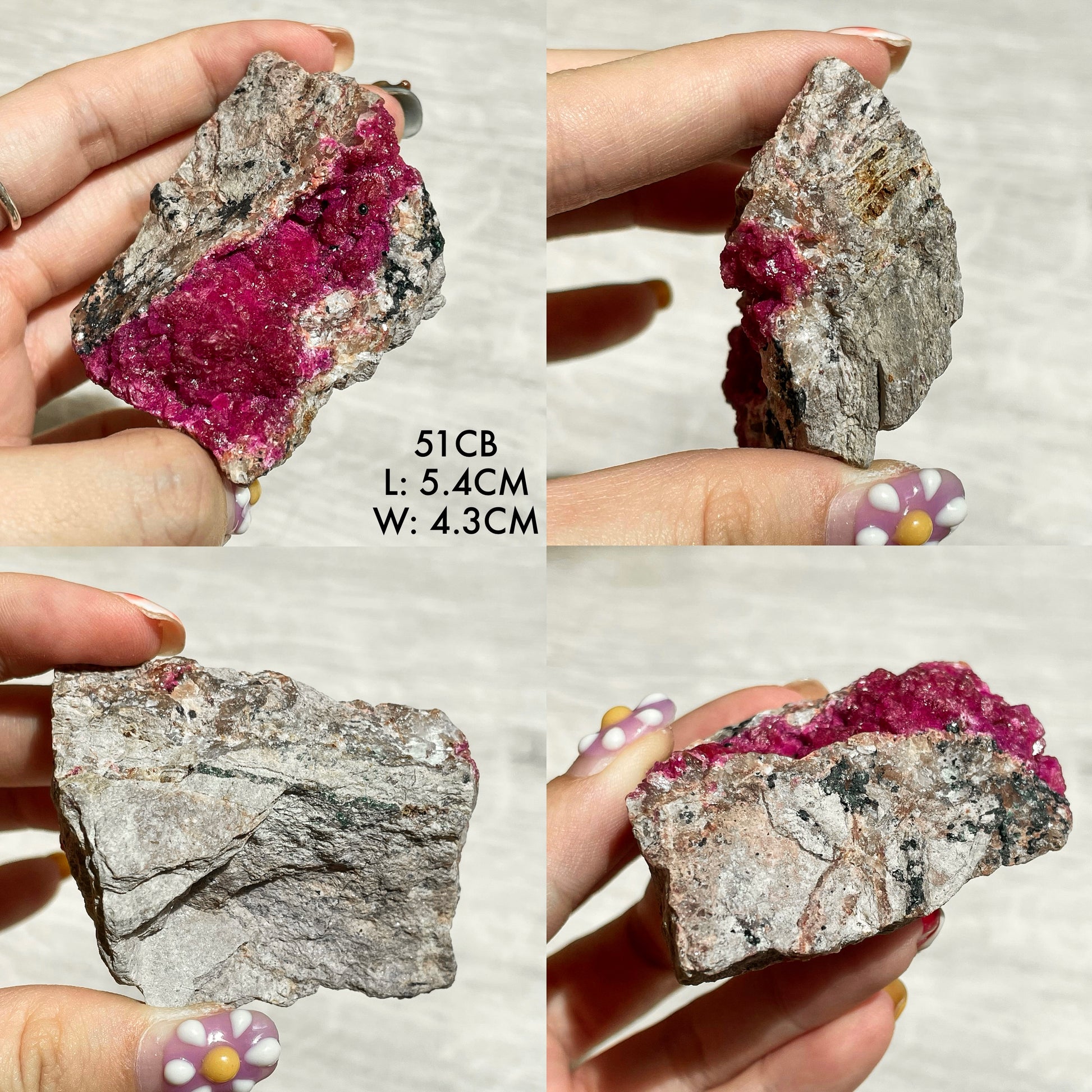 Druzy Cobaltoan Calcite