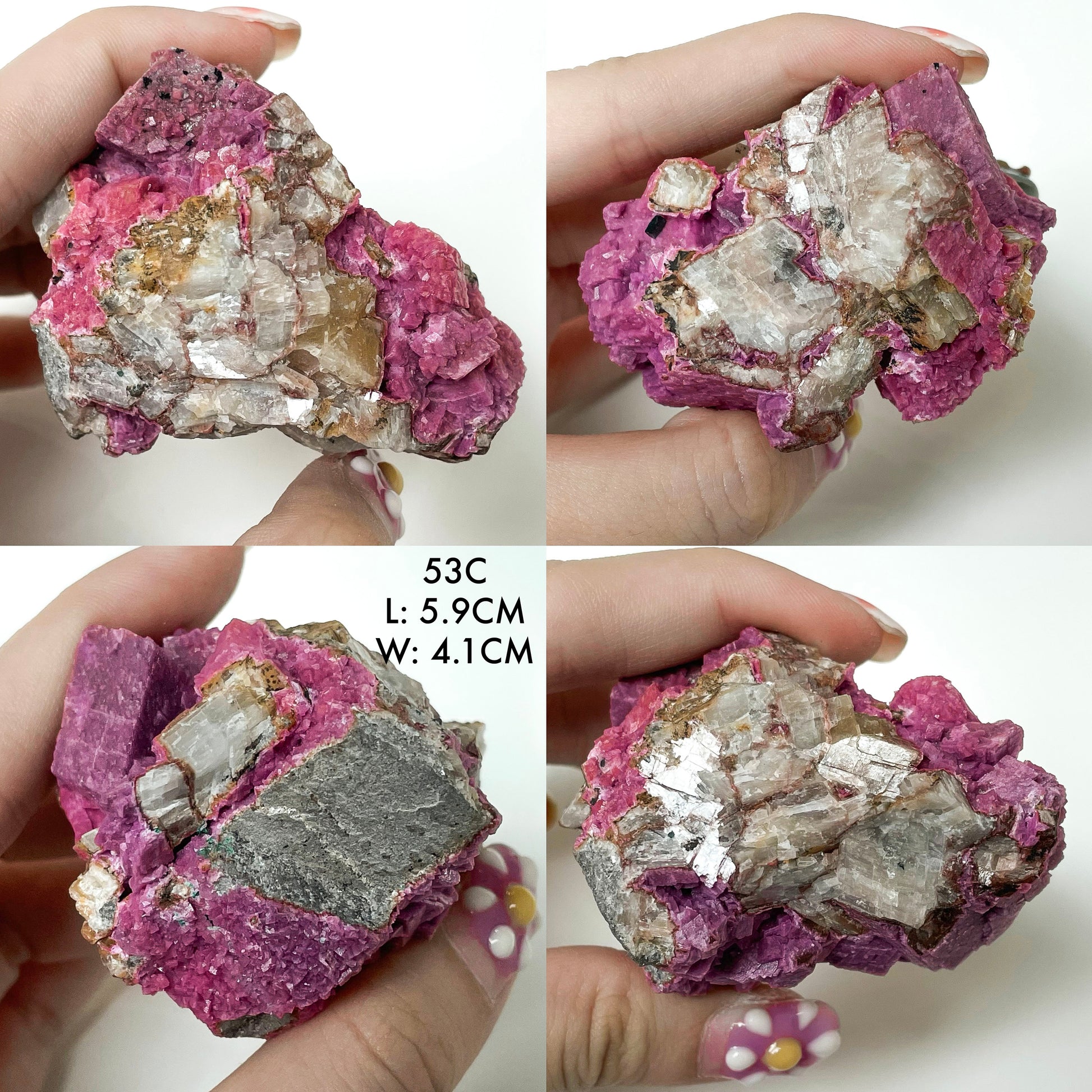 Druzy Cobaltoan Calcite