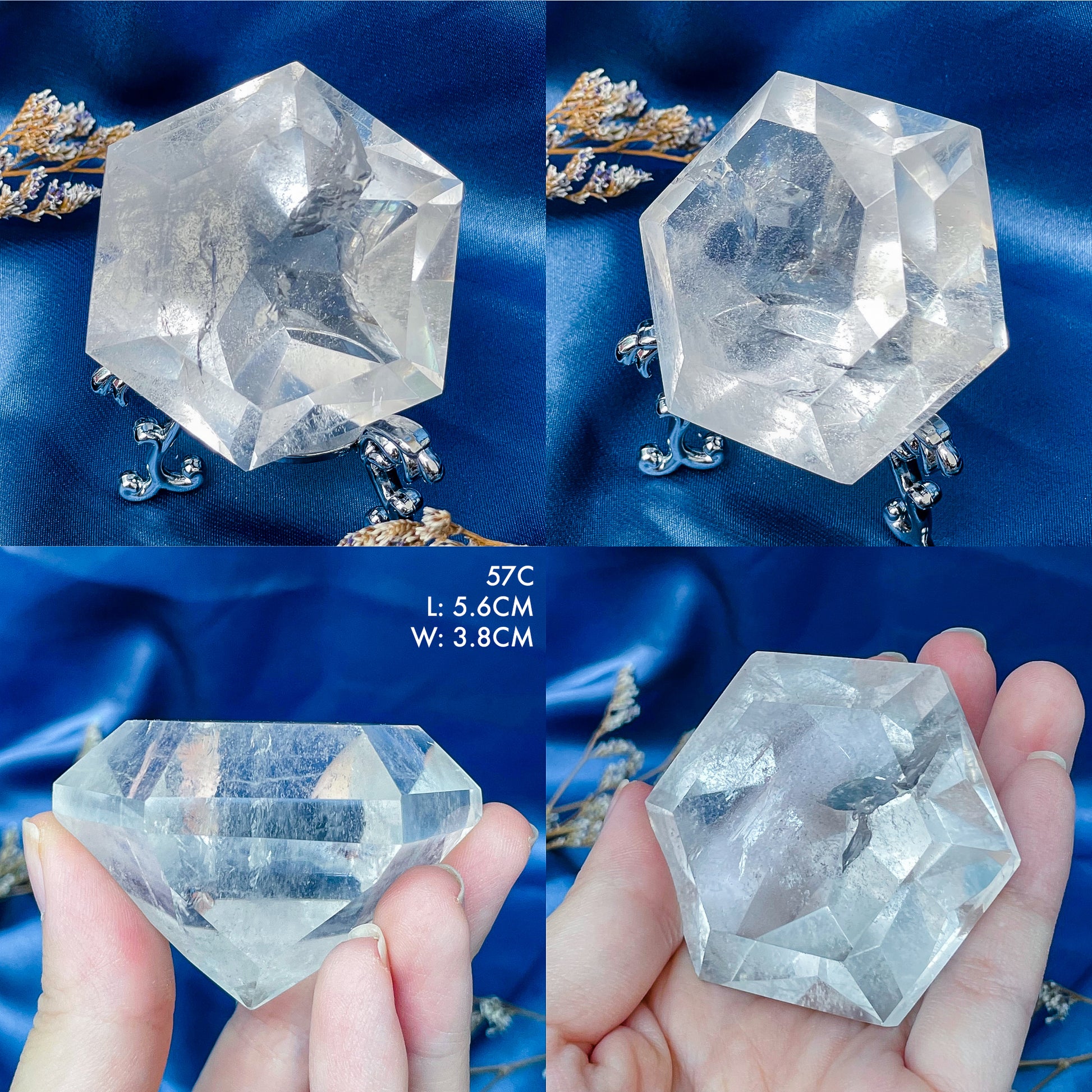 Clear Quartz Diamond