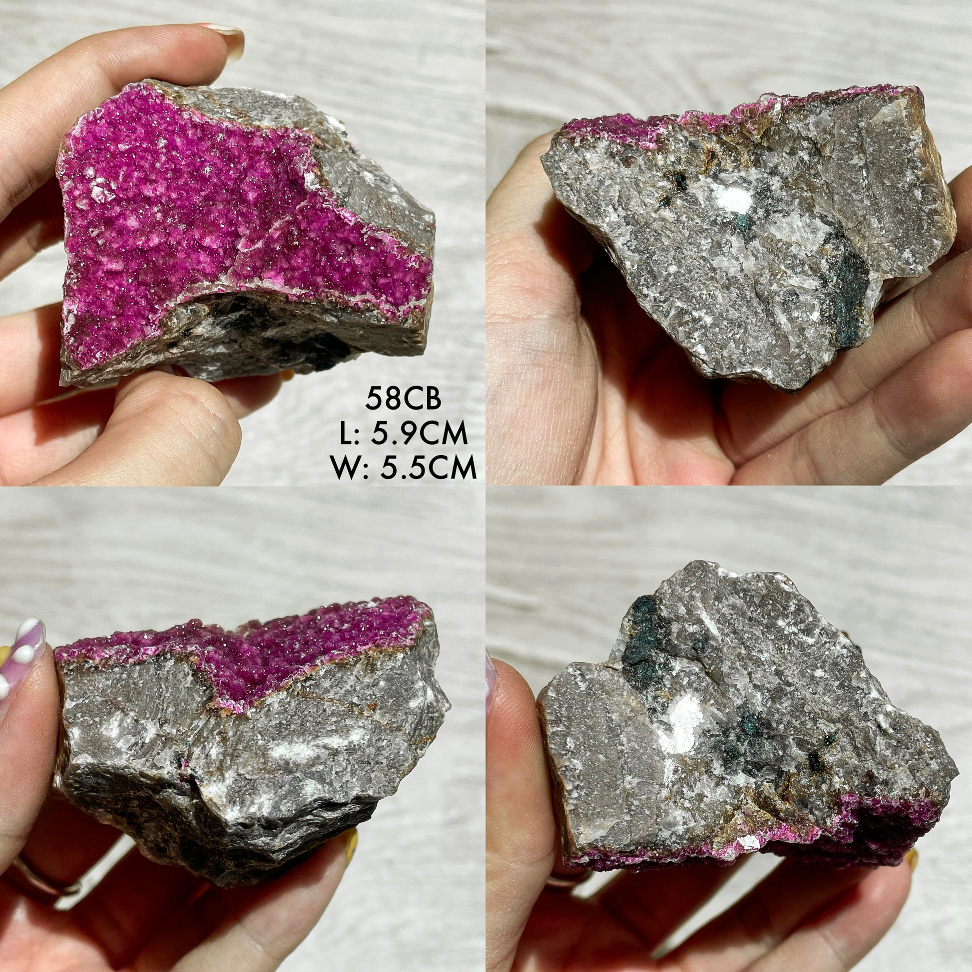 Druzy Cobaltoan Calcite