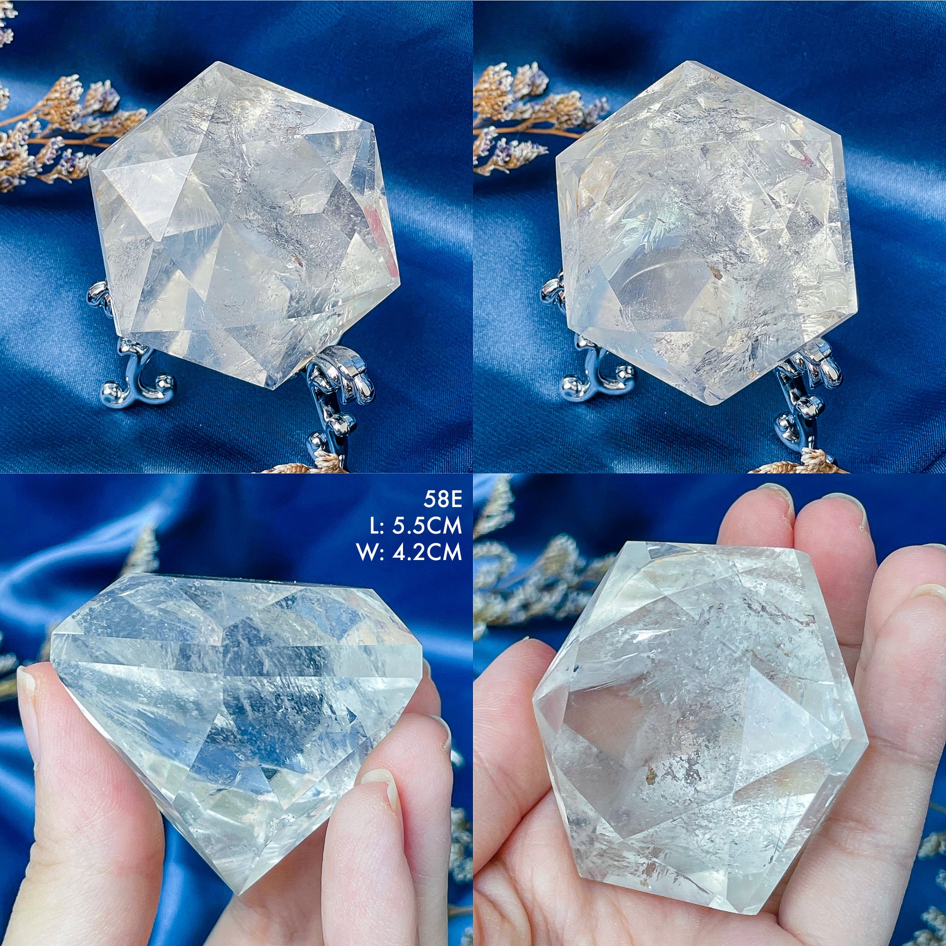 Clear Quartz Diamond