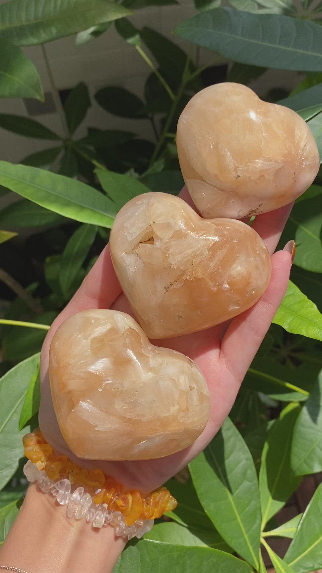 Puffy Stilbite Heart E