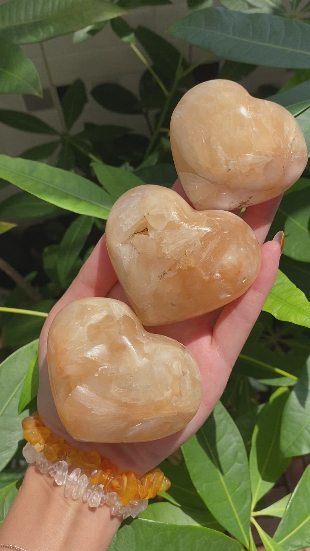 Puffy Stilbite Heart E