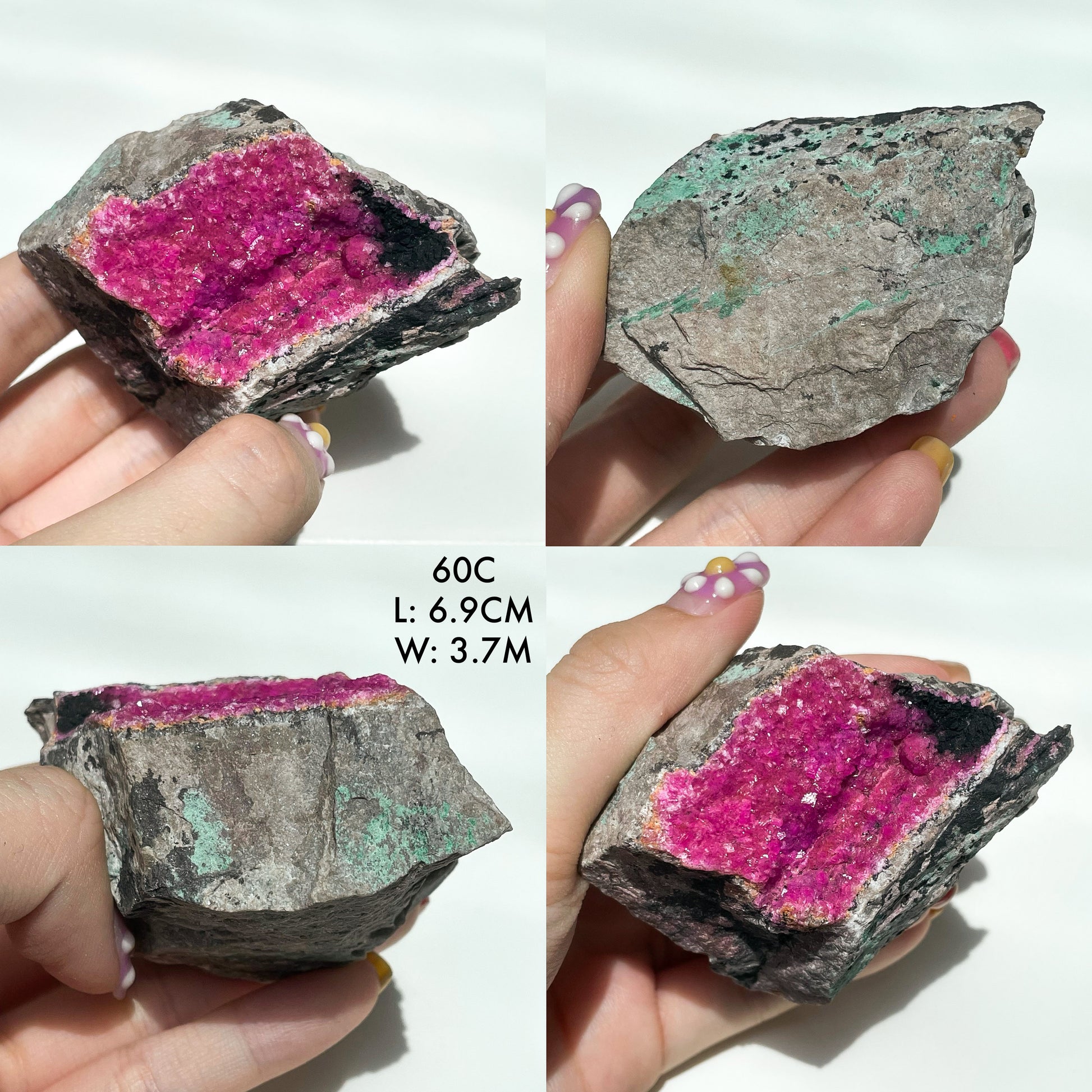 Druzy Cobaltoan Calcite