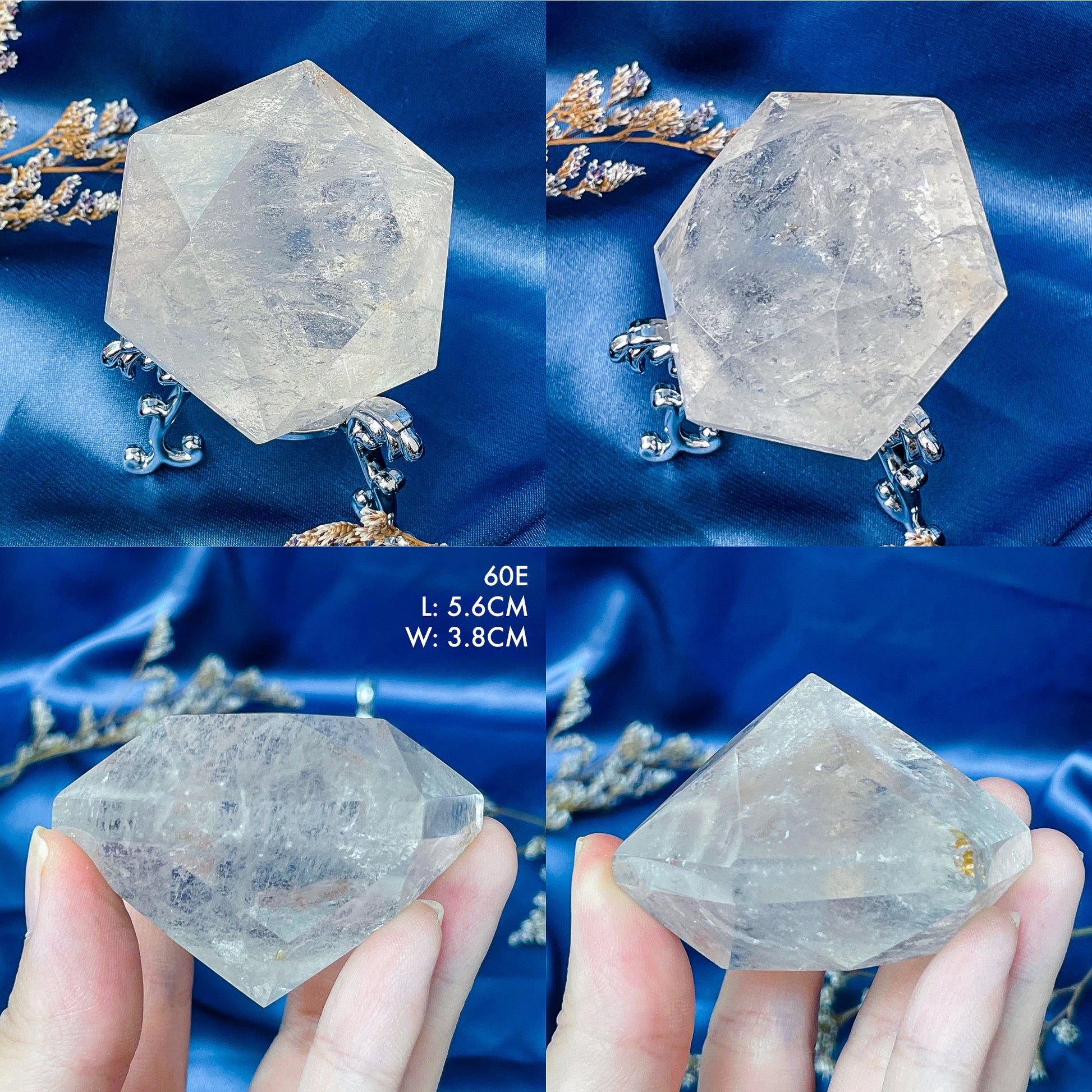 Clear Quartz Diamond