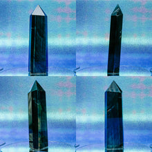 Load image into Gallery viewer, Blue Tiger Eye Towers
