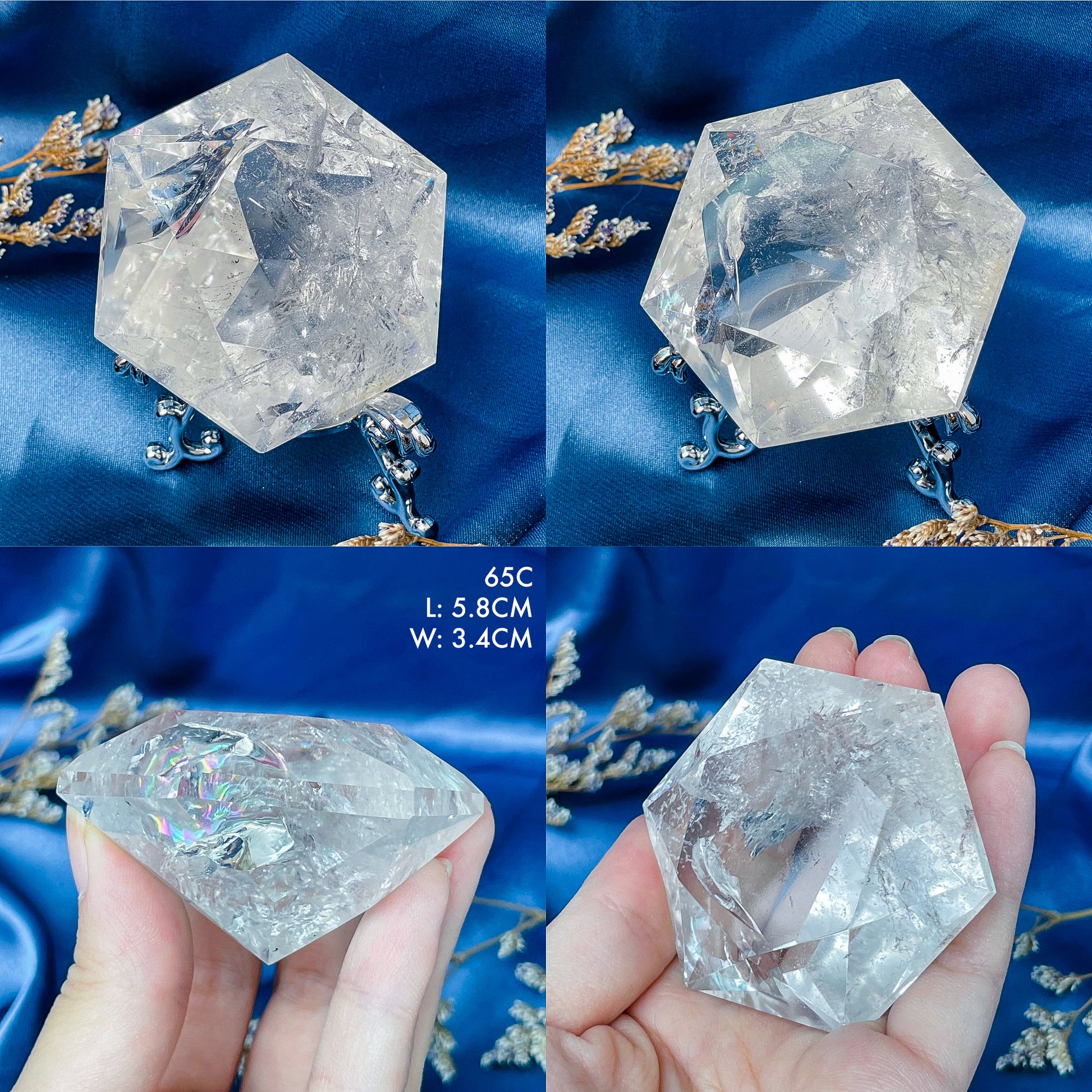 Clear Quartz Diamond