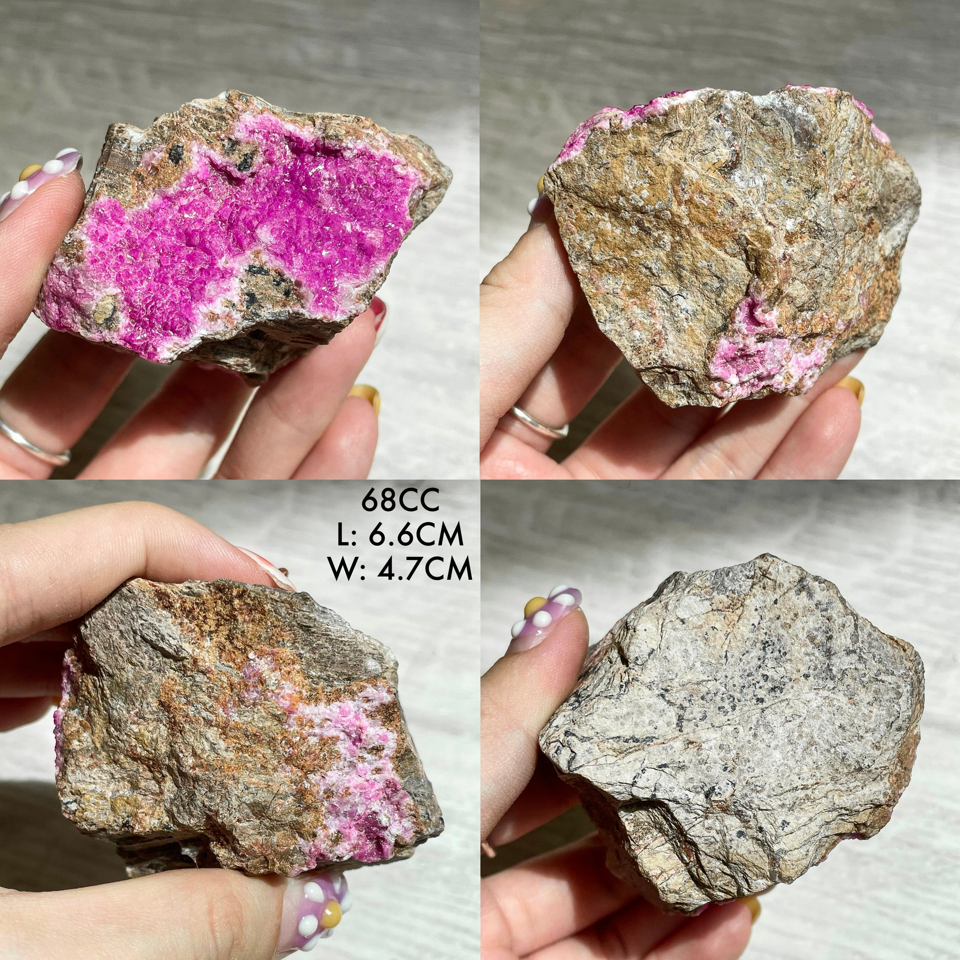 Druzy Cobaltoan Calcite