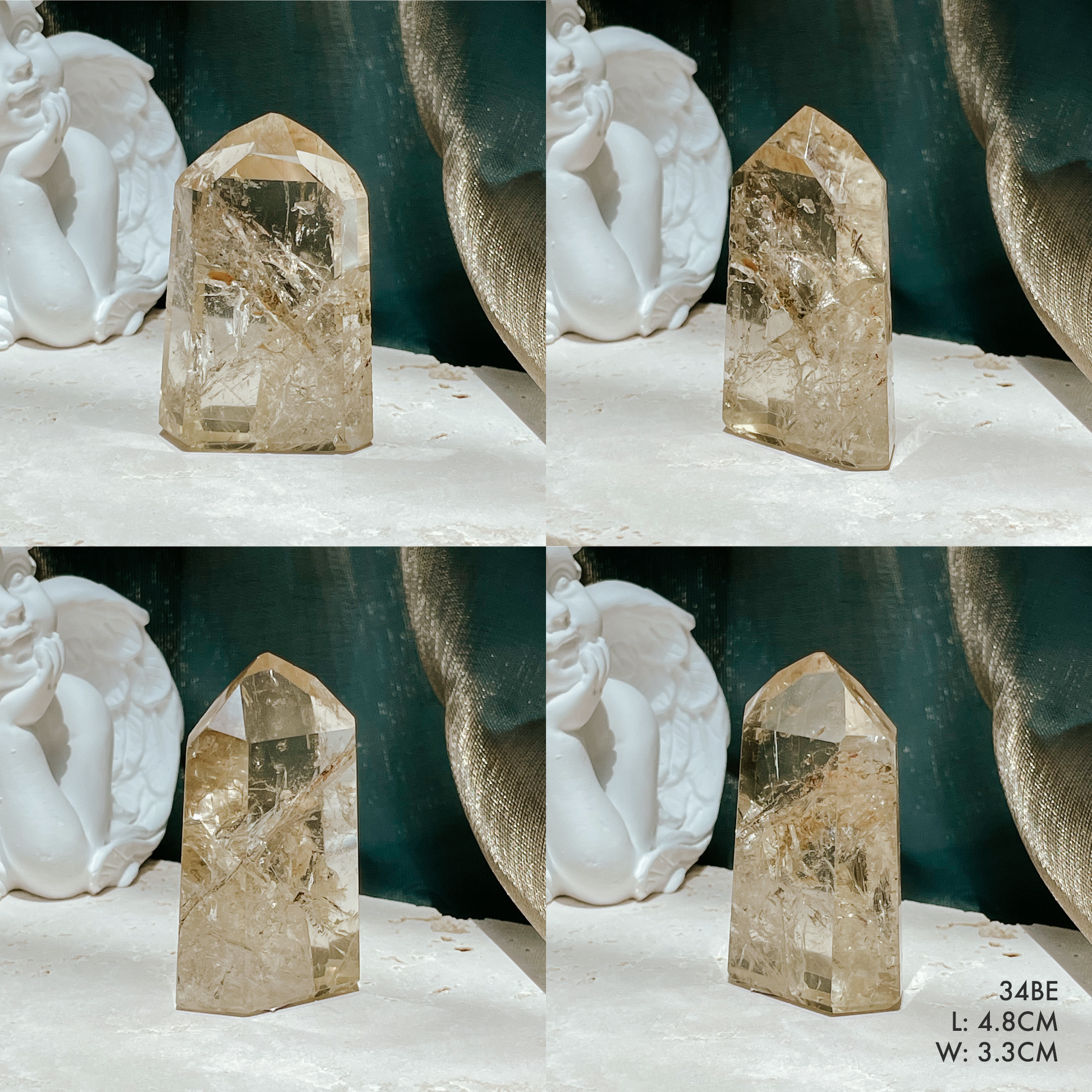 Citrine Towers from Brazil