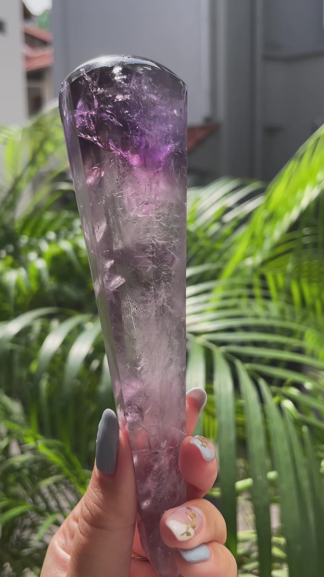High Quality Amethyst Massage Wands