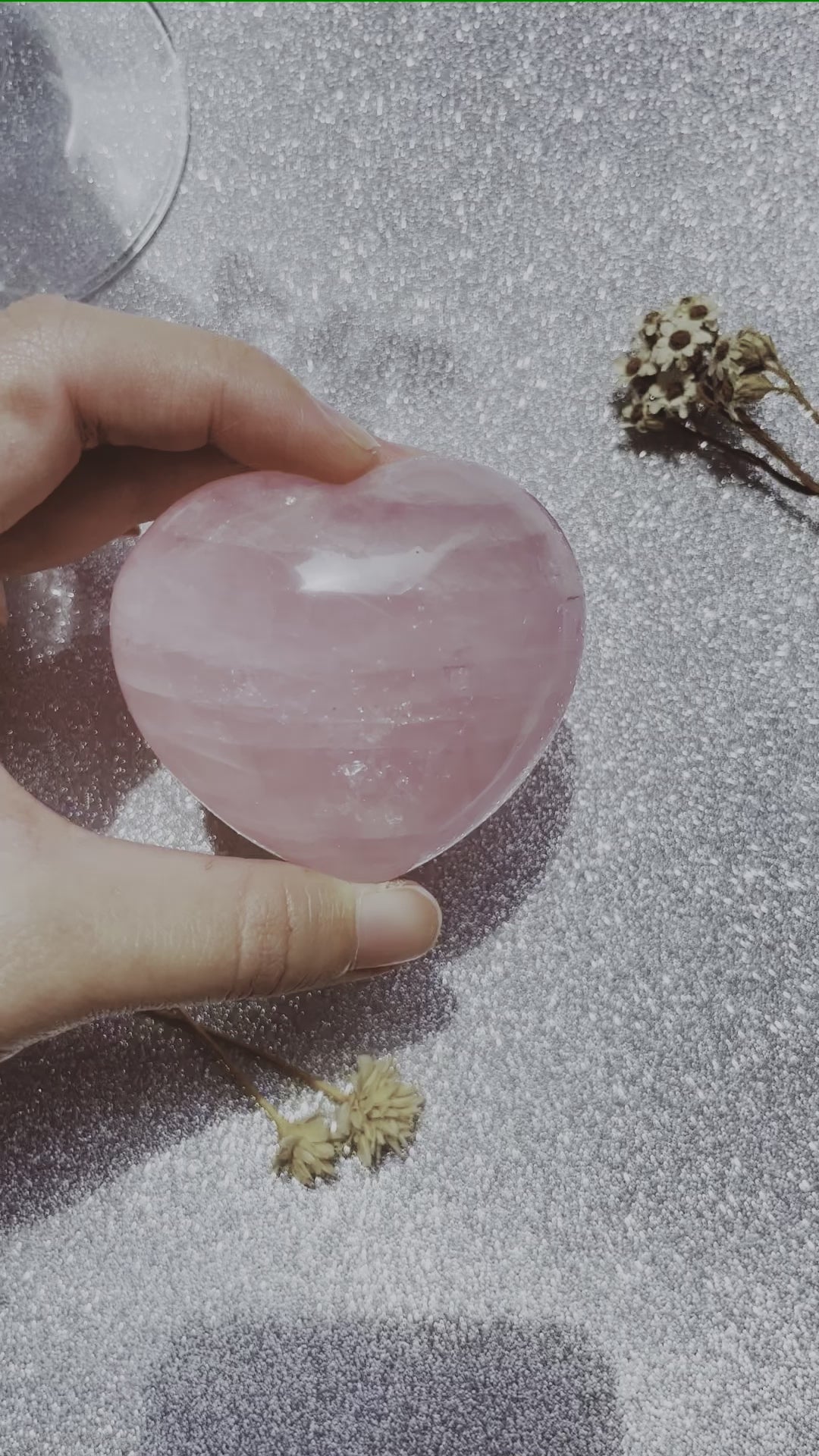Rose Quartz Madagascar Heart
