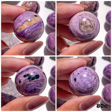 Load image into Gallery viewer, Rare Charoite Spheres
