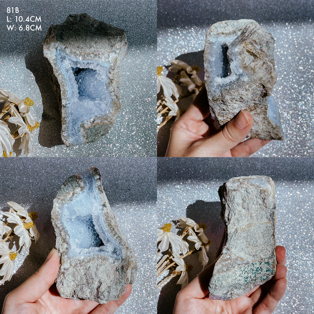 Blue Lace Agate Geodes