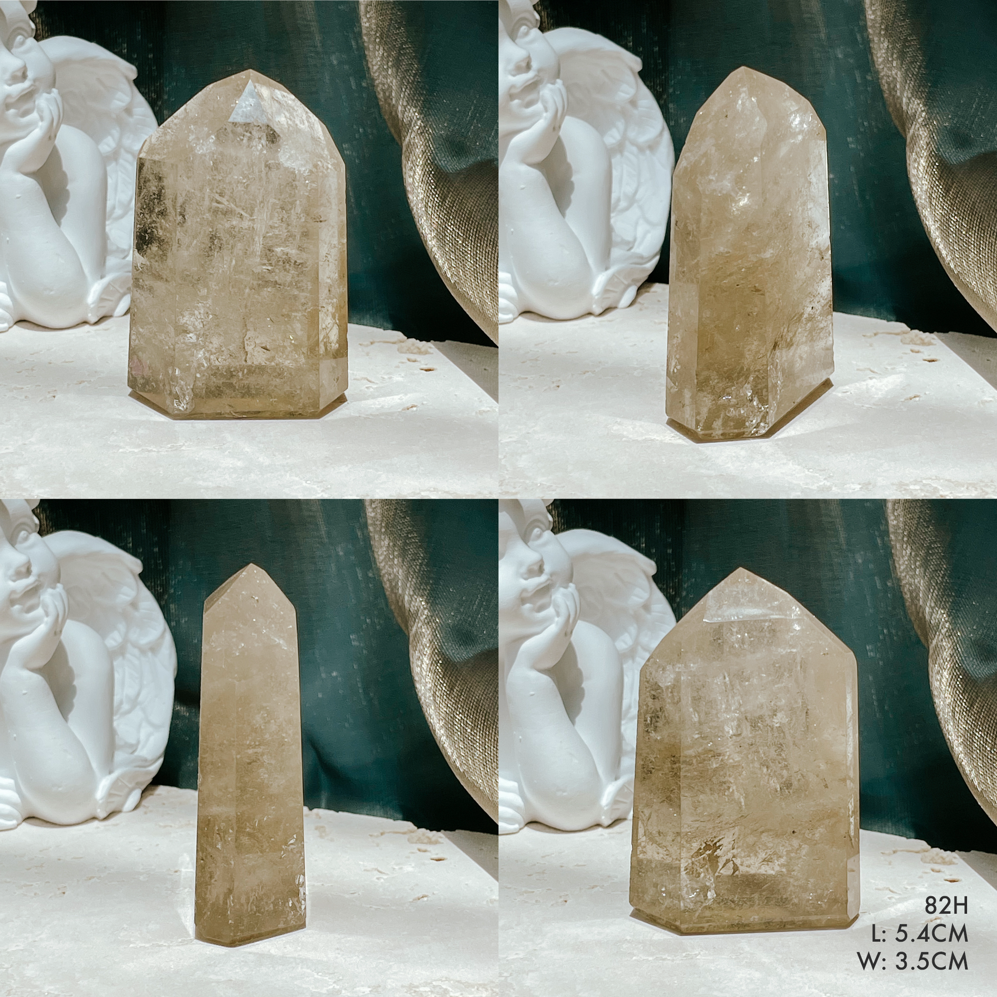Citrine Towers from Brazil
