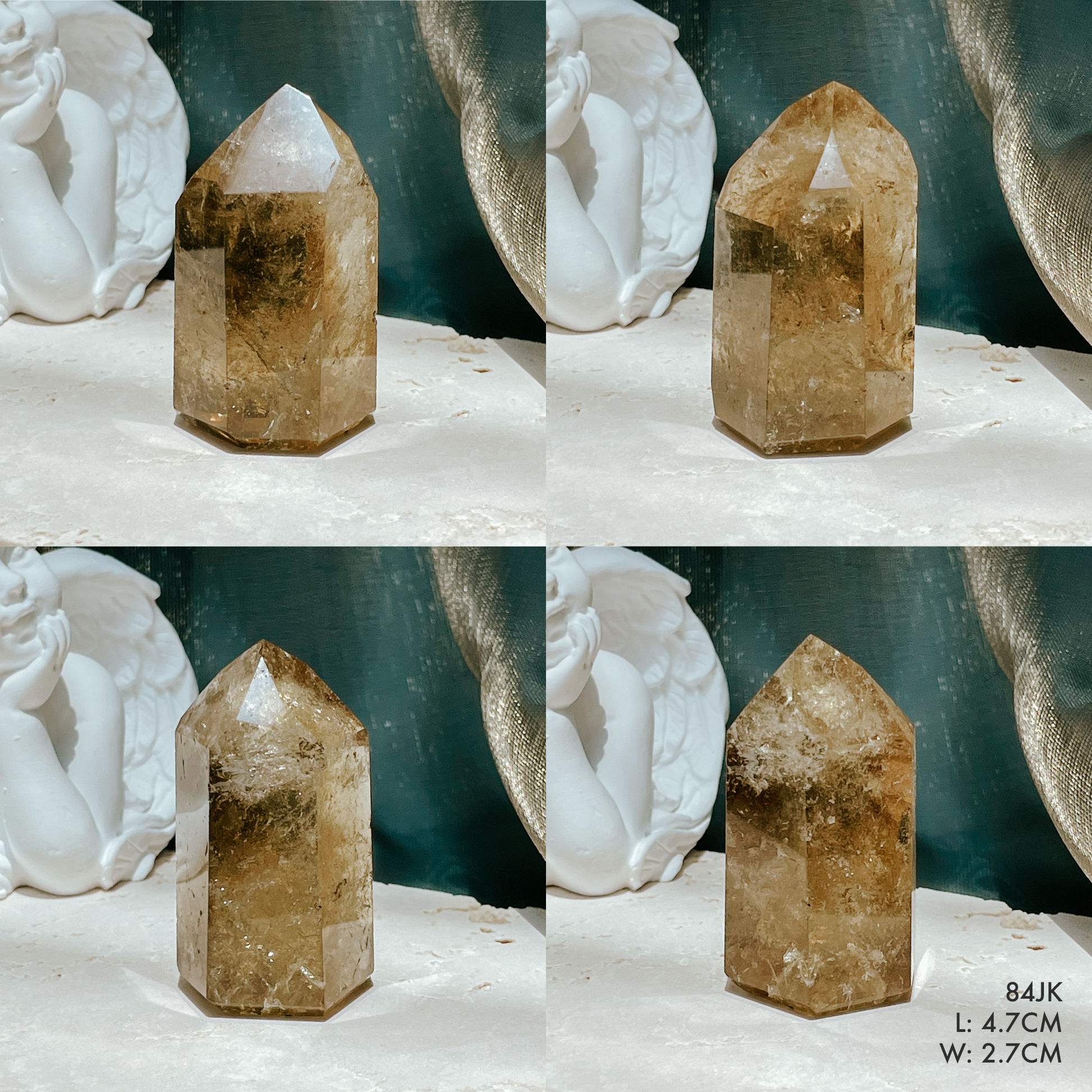 Citrine Towers from Brazil
