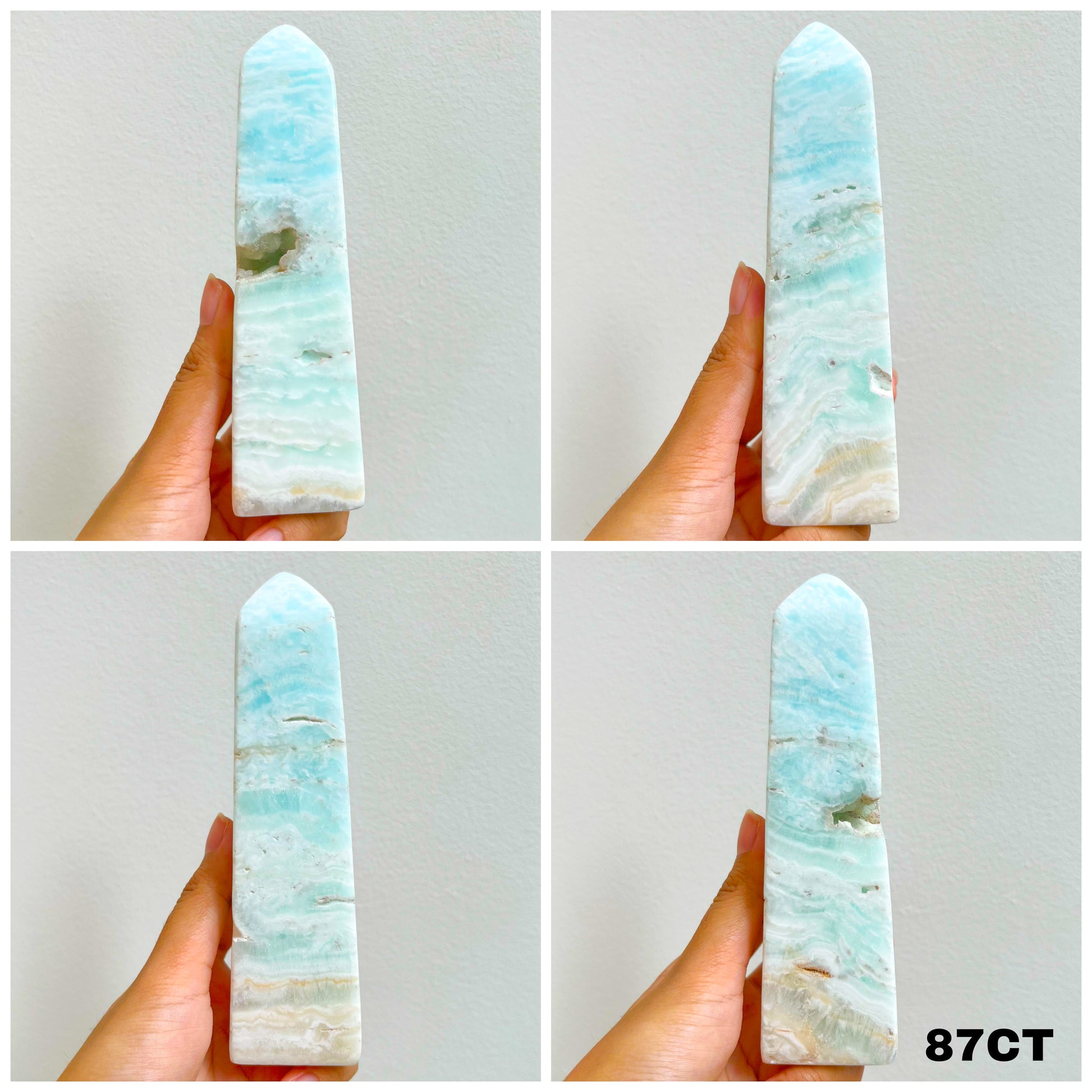 Caribbean Calcite Obelisk
