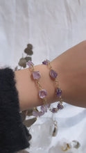 Load and play video in Gallery viewer, Amethyst Bracelet from Brazil
