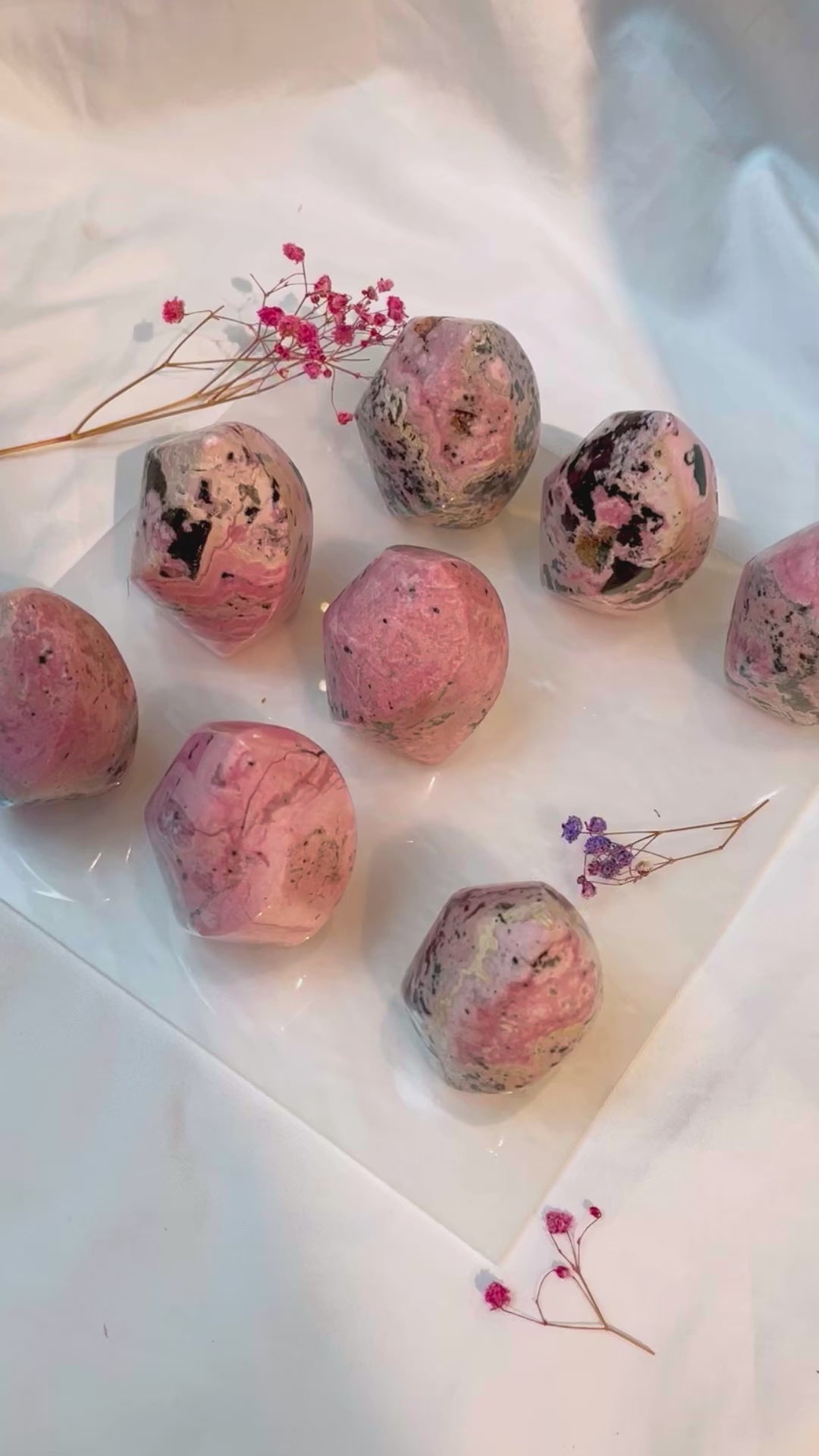 Peruvian Rhodonite Flame