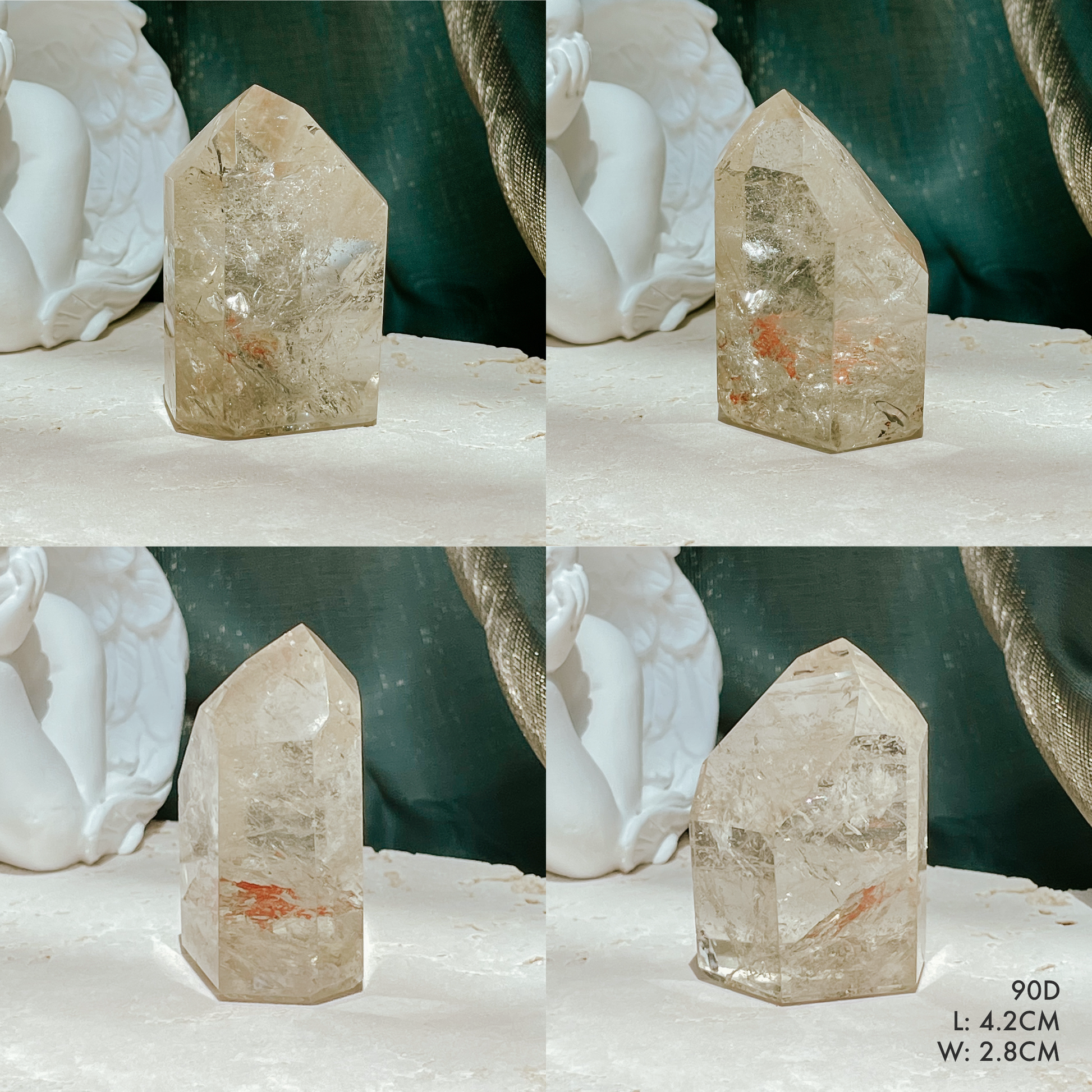 Citrine Towers from Brazil