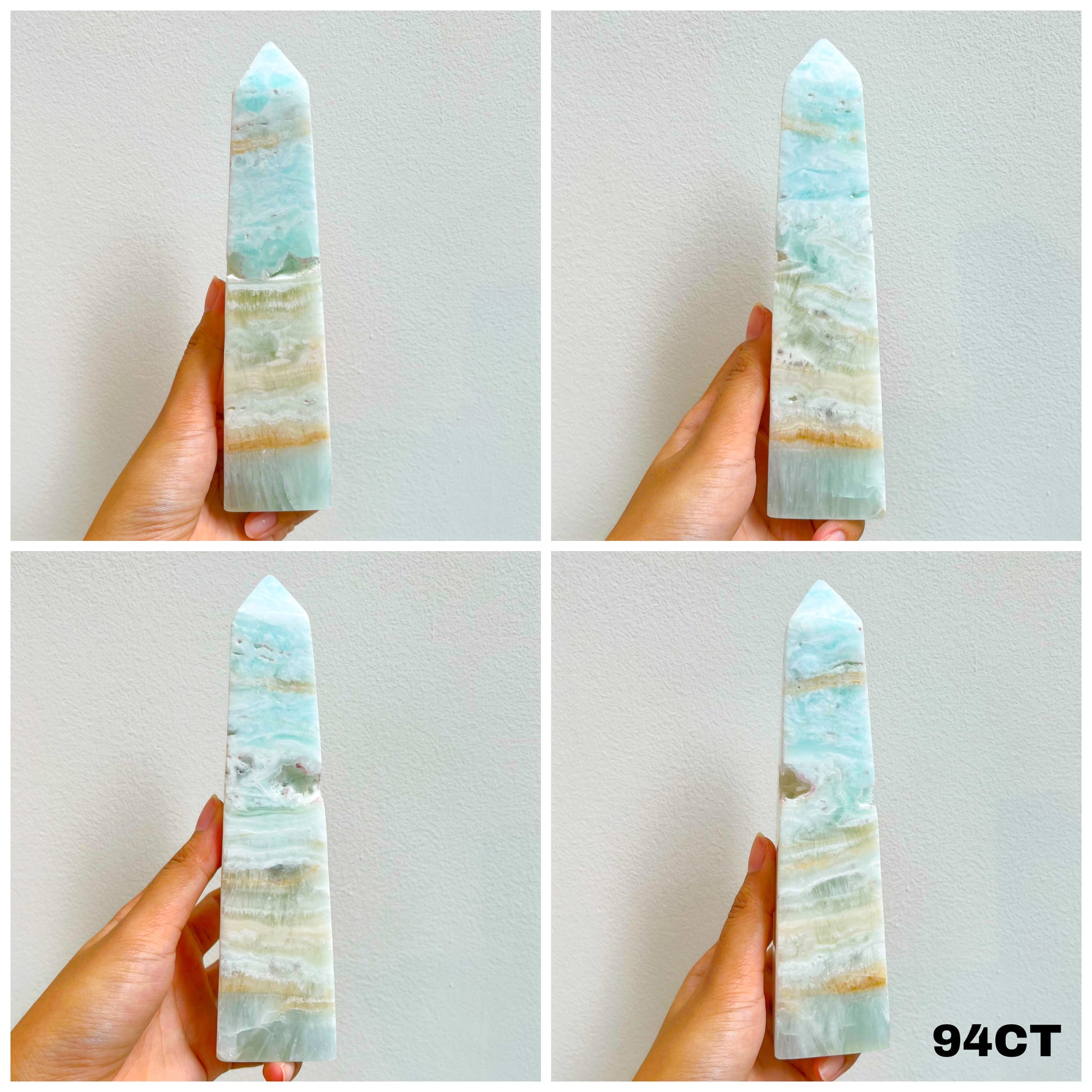 Caribbean Calcite Obelisk