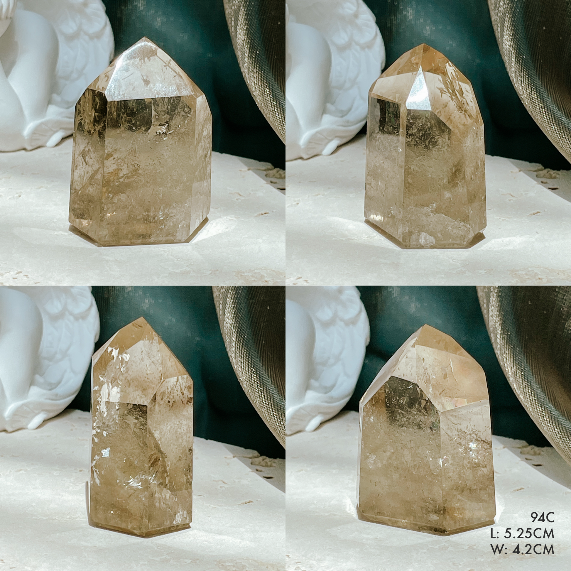 Citrine Towers from Brazil