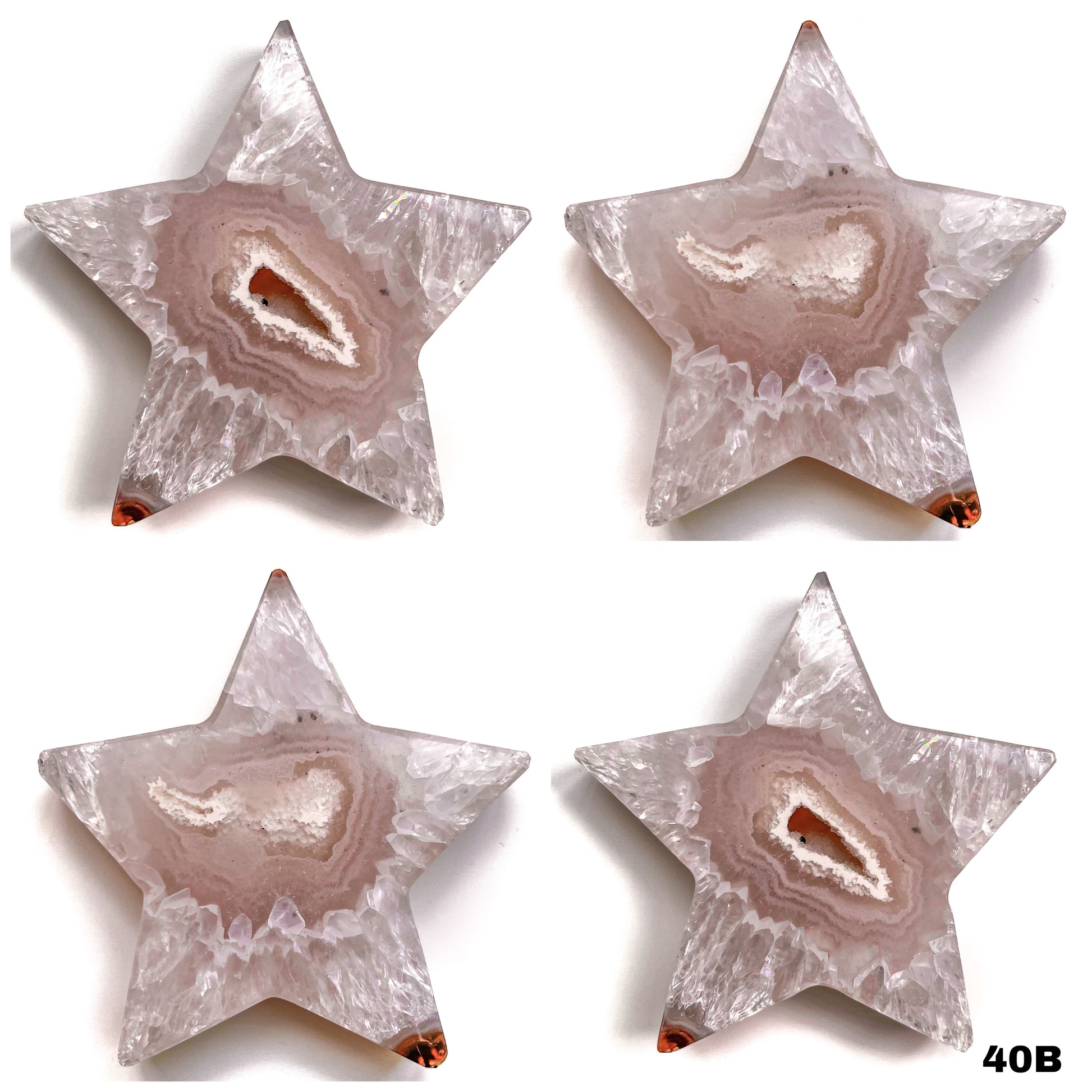Sparkly Druzy Agate Star