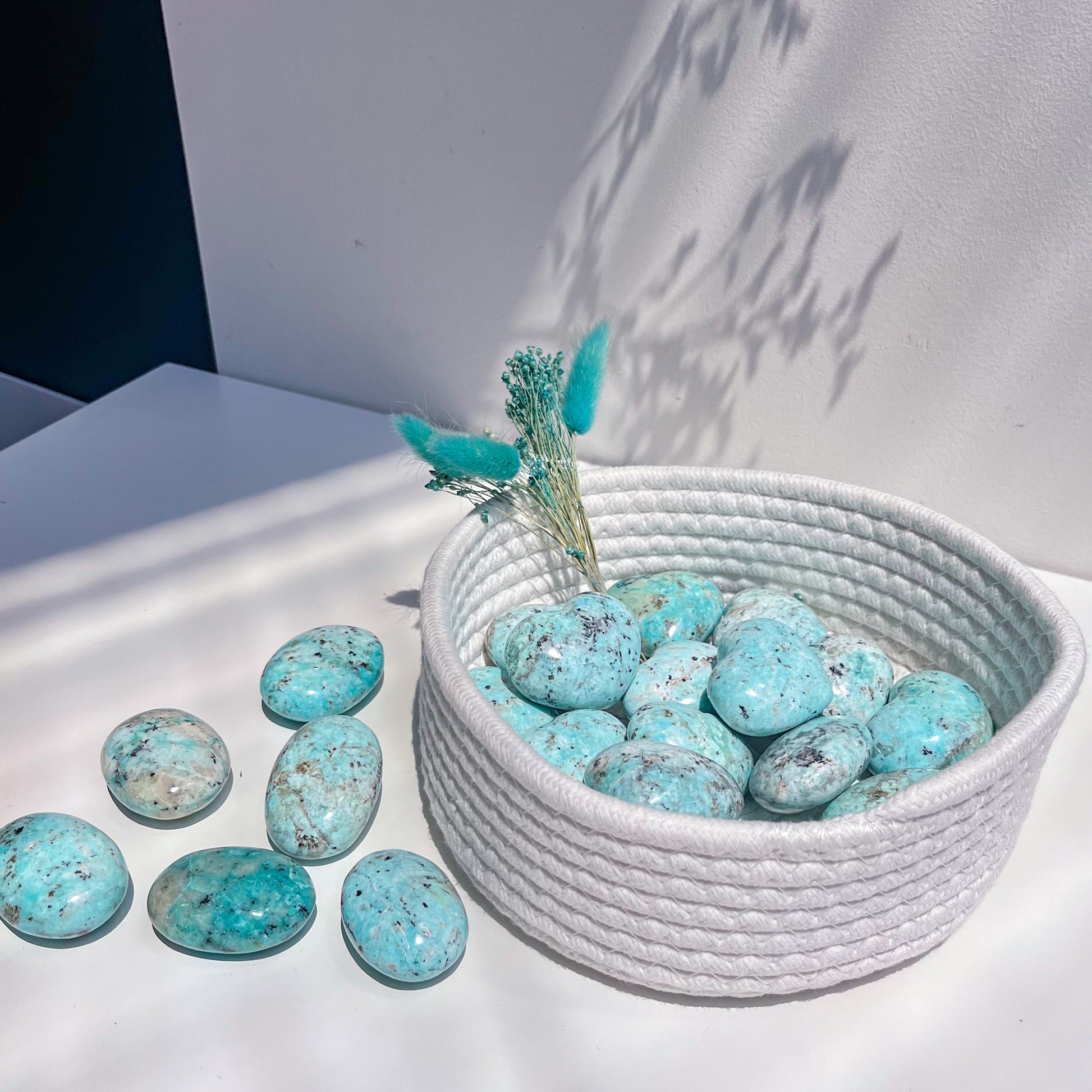 Chrysoprase Hearts and Palms